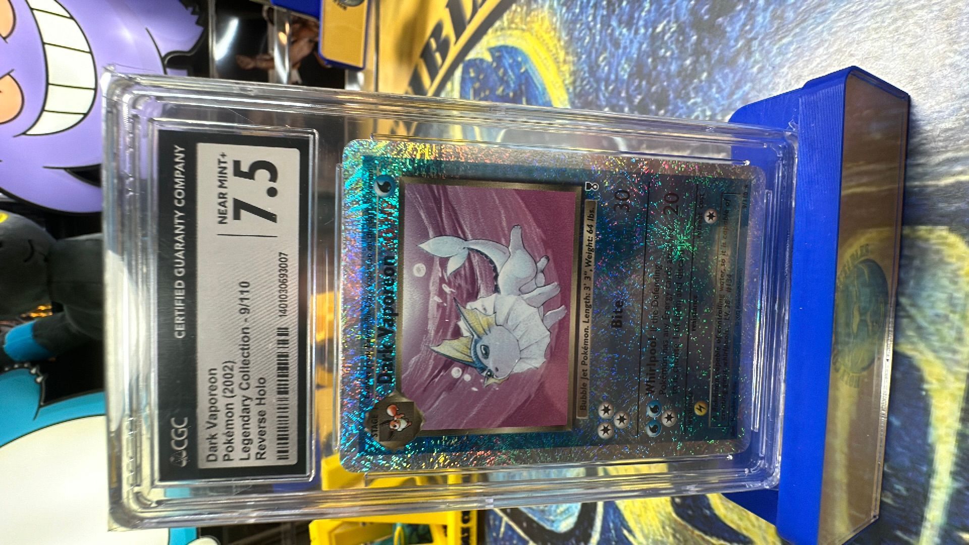 Dark Vaporeon factory legendary Collection reverse foil