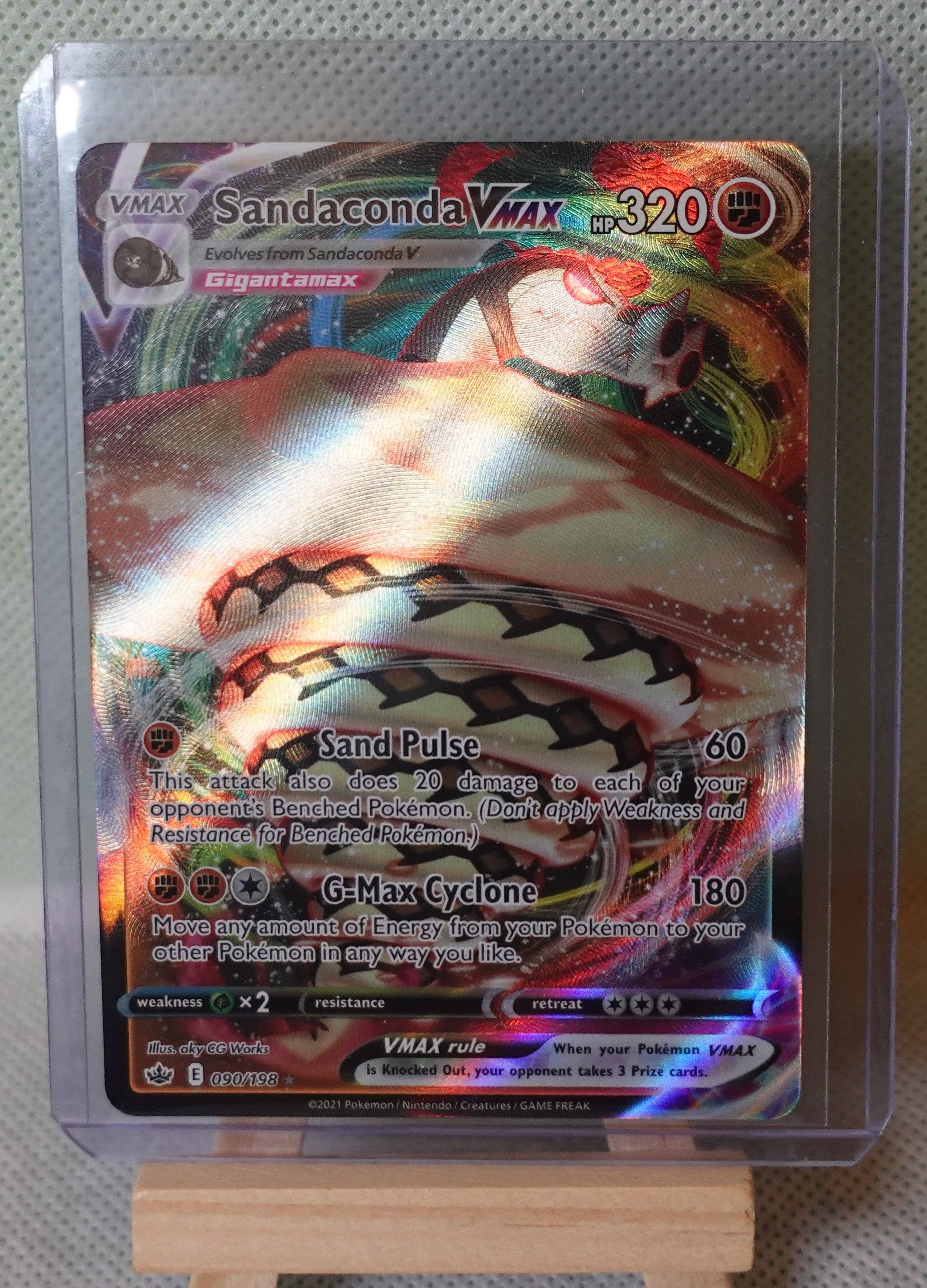 Sandaconda VMax 090/198 Chilling Reign  Whatnot: Shop, Sell, Connect