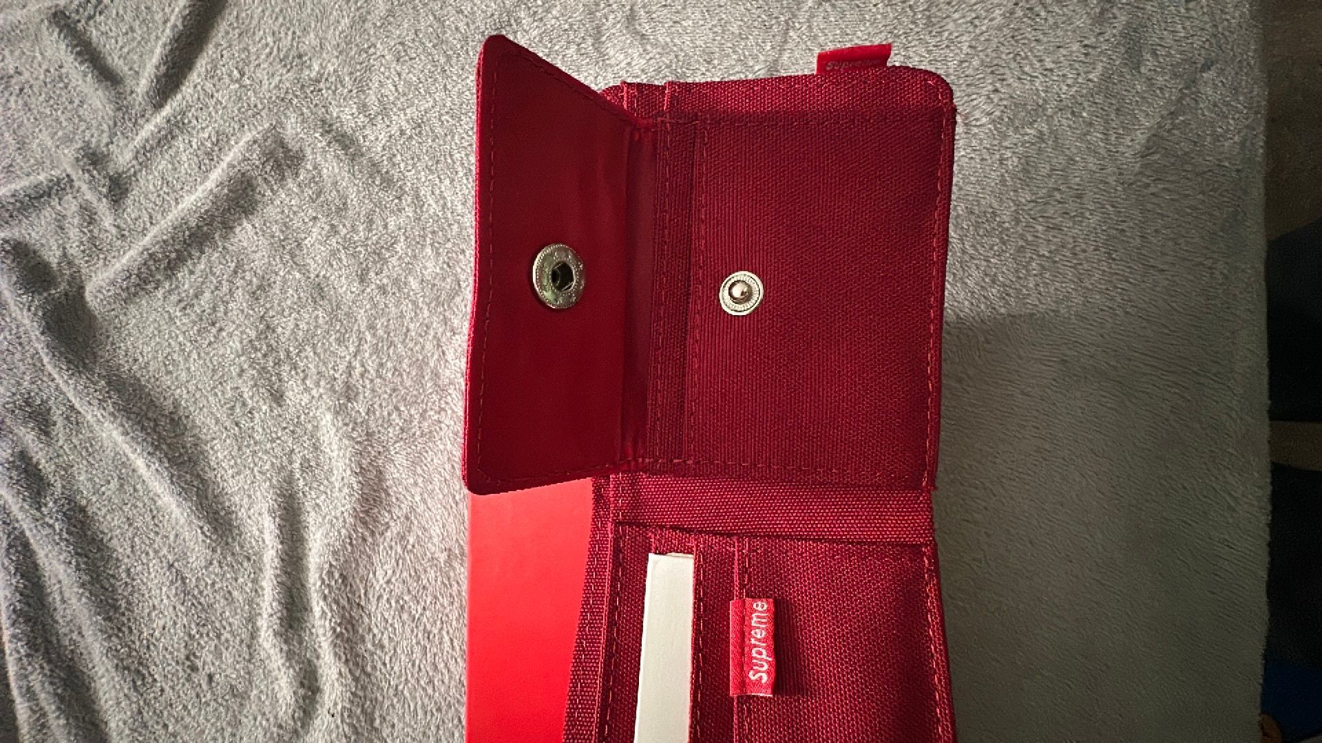 Supreme Wallet Mens New in box (Red) · Whatnot: Shop, Sell