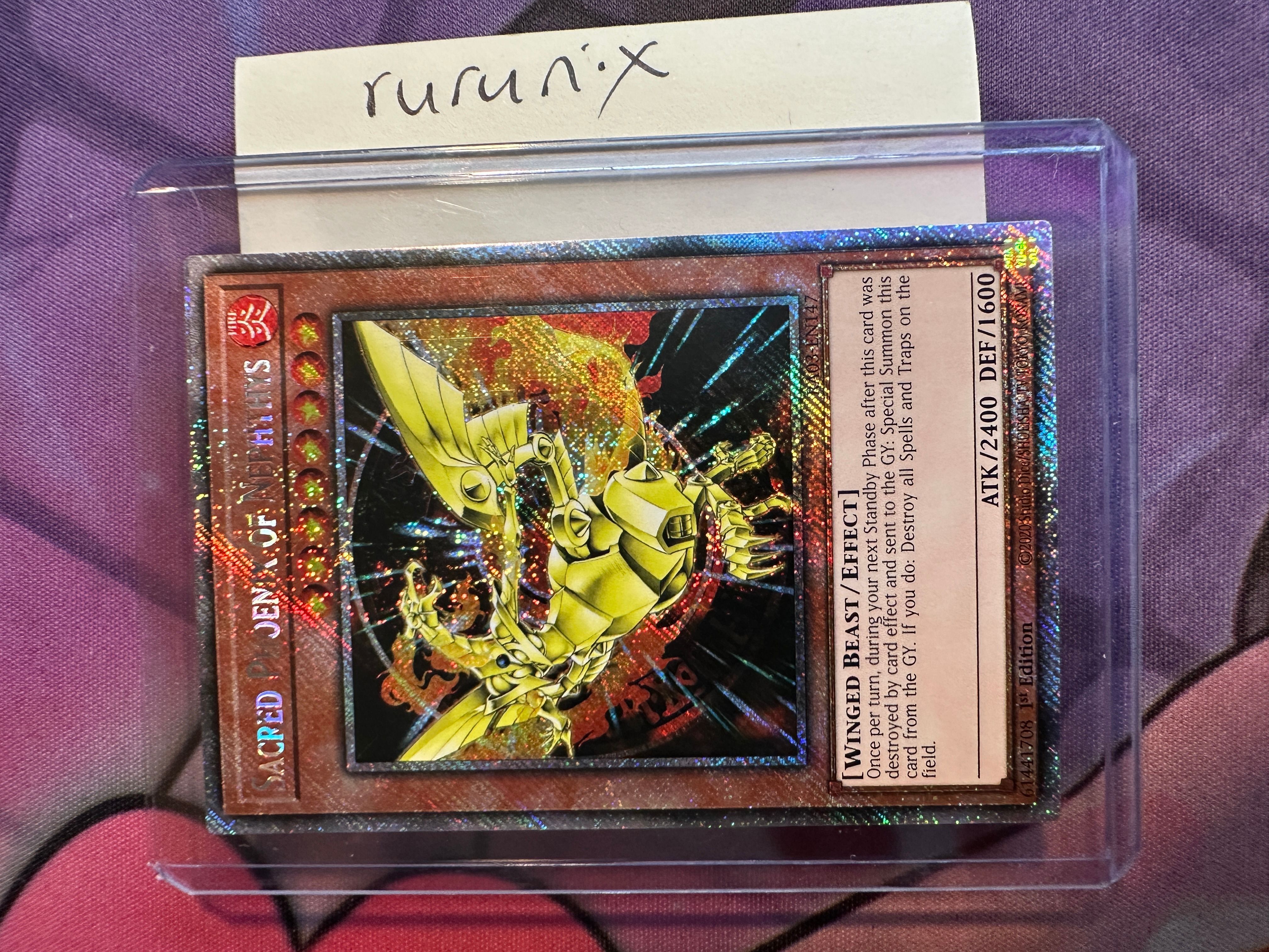 yugioh sacred phoenix of nephthys deck Amazon.com: Complete Custom Deck for Yu-Gi-Oh! main image 0