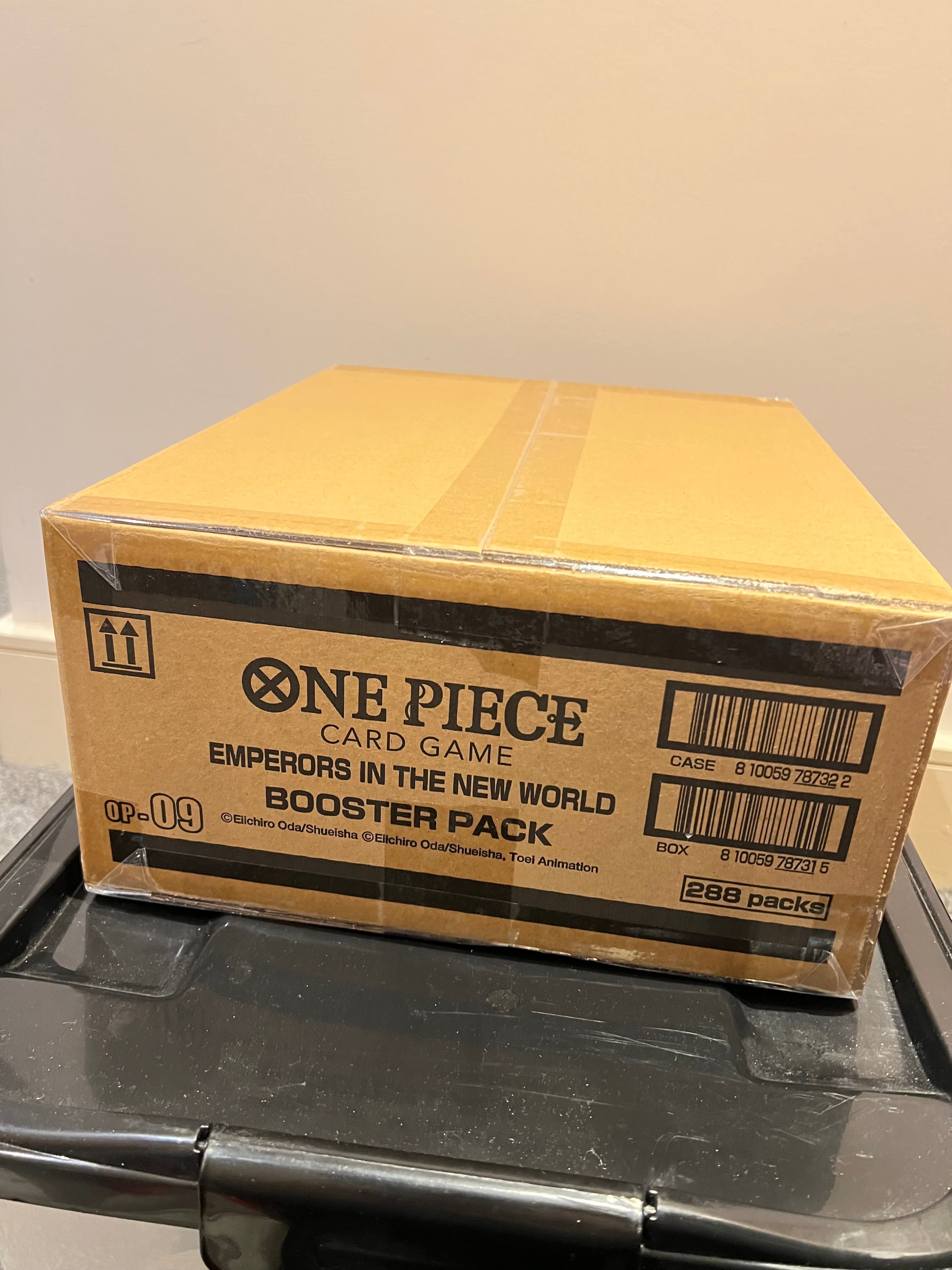 OP09 Emperors in the New World English Booster Box Case - Sealed  Whatnot:  Shop, Sell, Connect