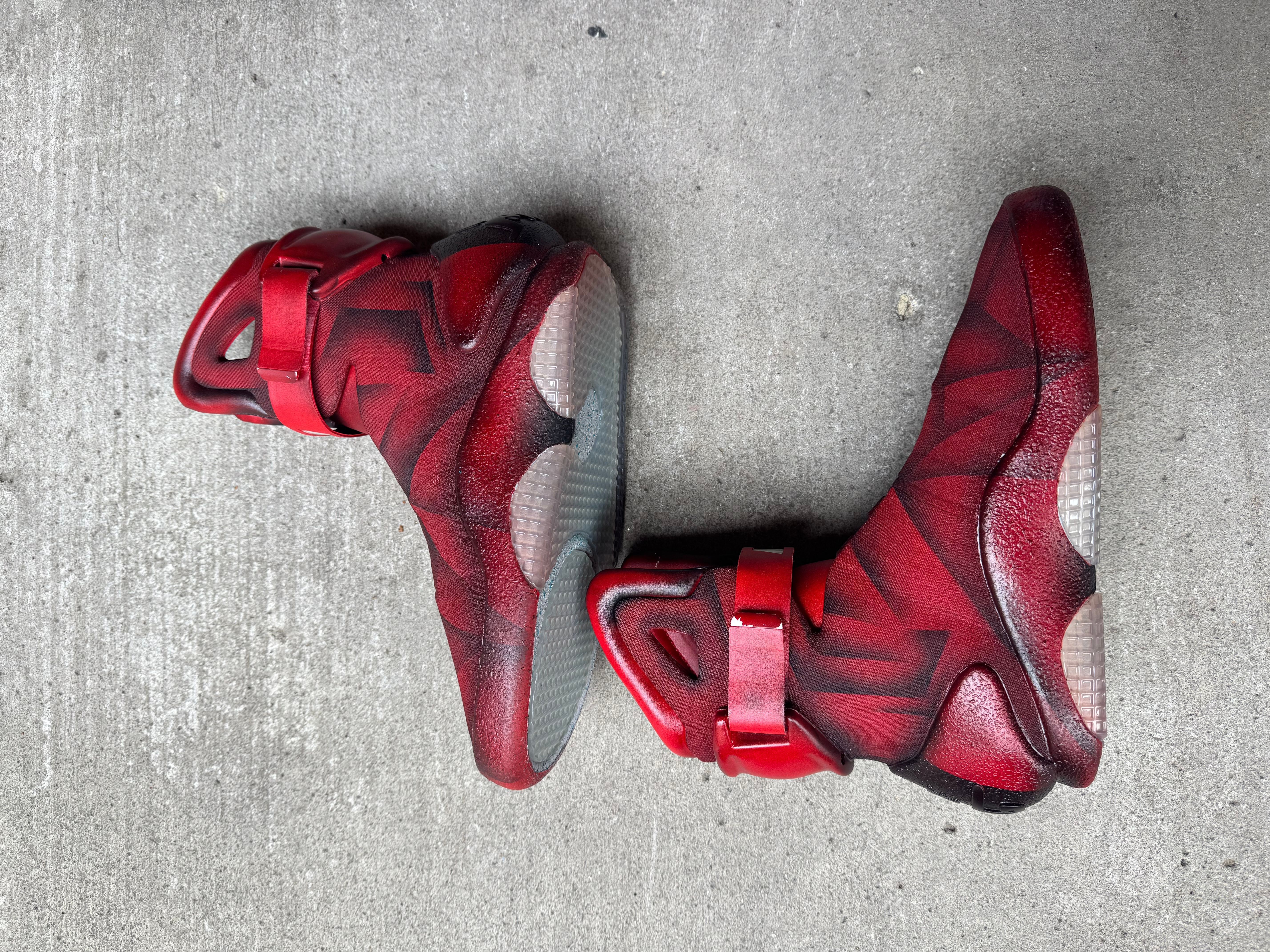 HOT Red October Nike Air Mag Red Nike Air Mag Back To The
