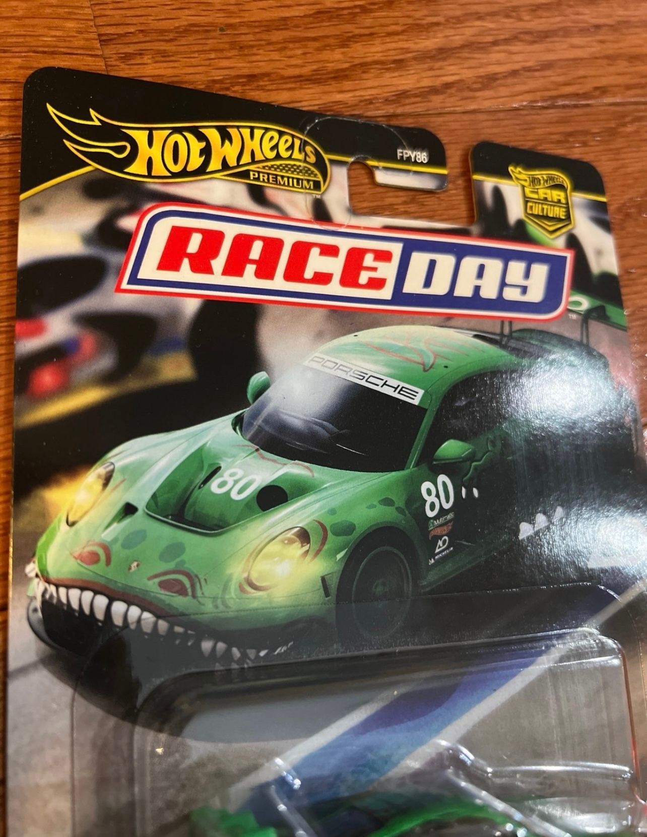 Hotwheels RACE DAY REXY ポルシェ911 GT3 R Hot Wheels Car Culture Race Day 'Rexy' Porsche 911 GT3 R (992) 1/5