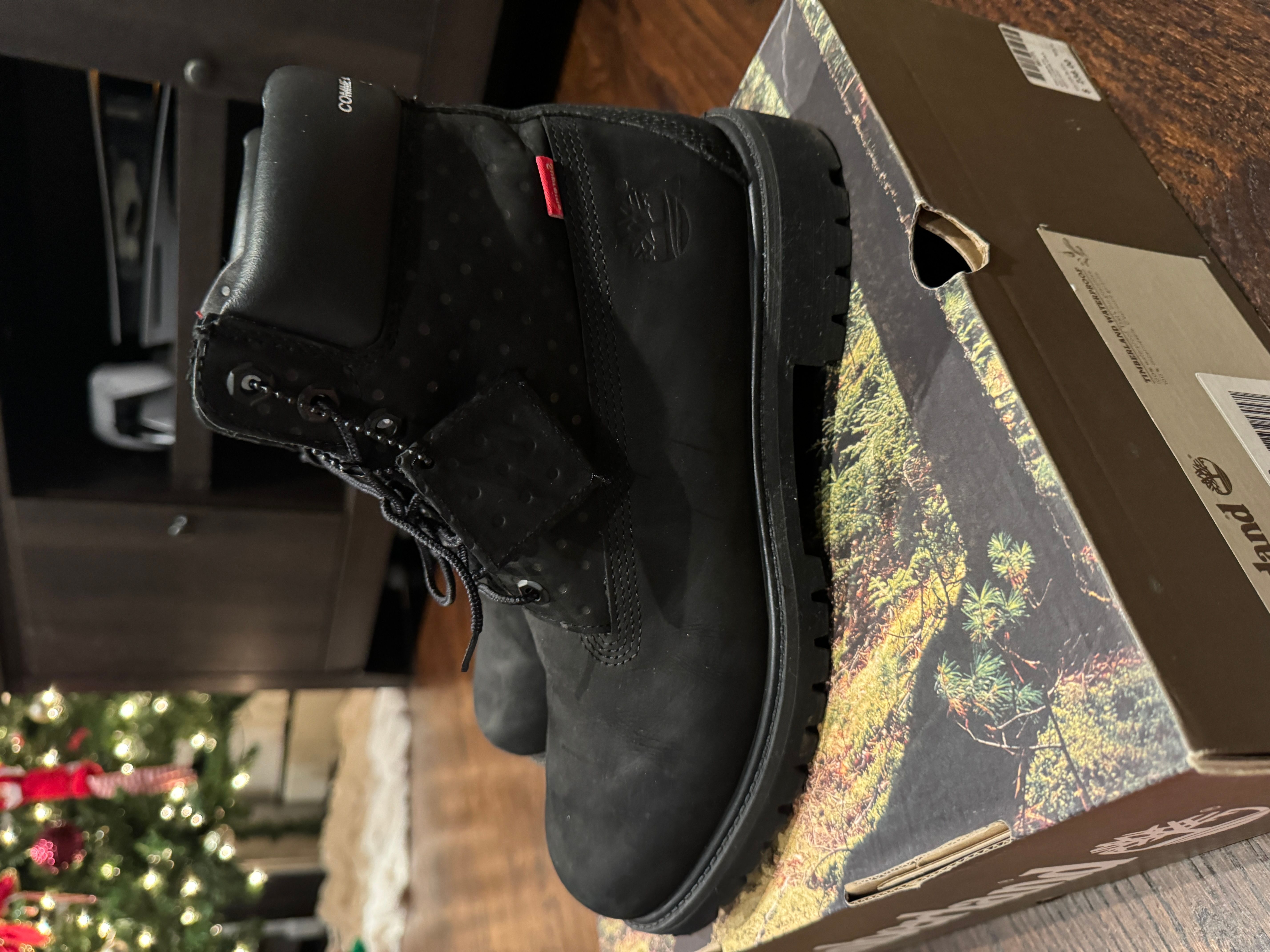 Supreme CDG Timberland boots size 10 Whatnot Buy Sell Go Live