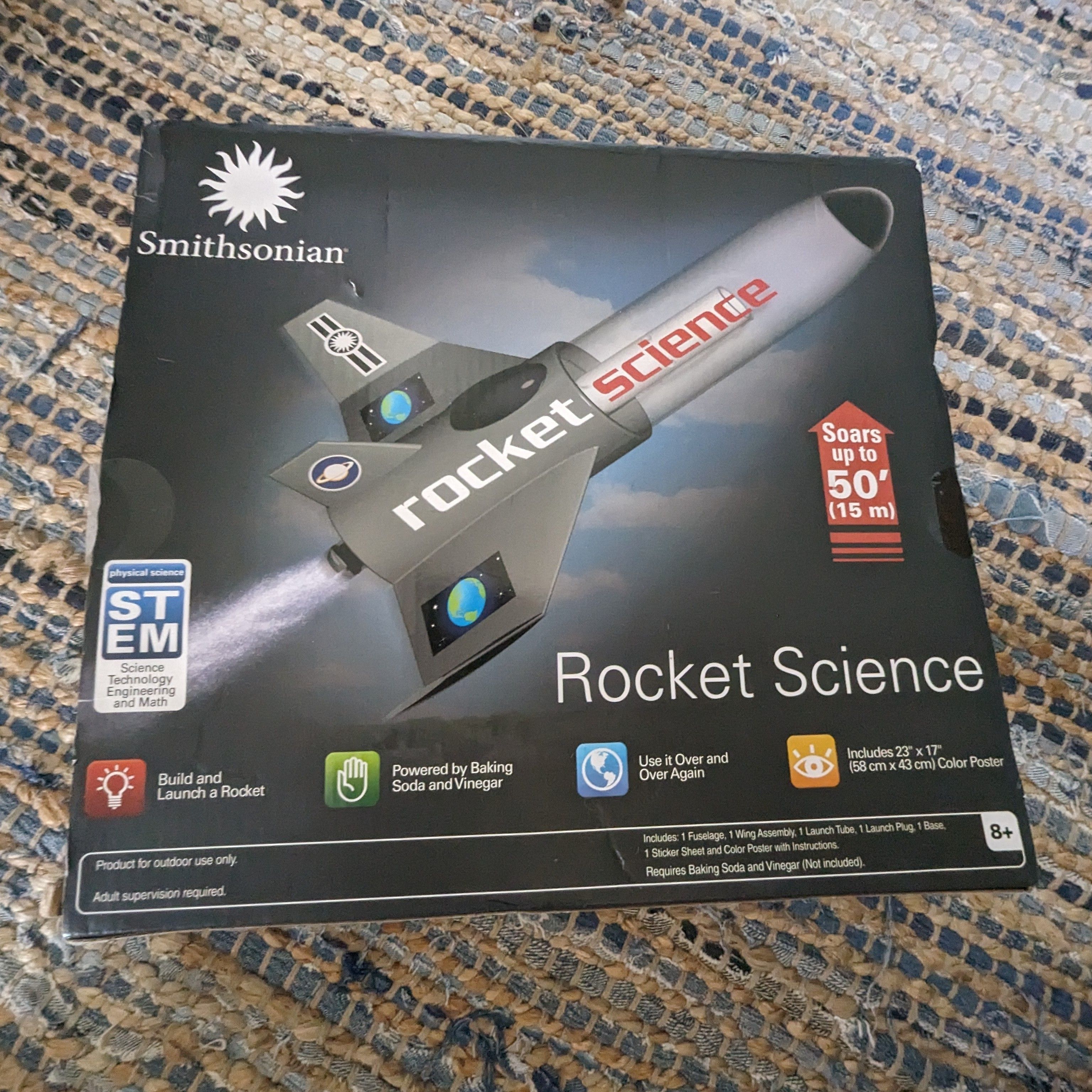 Smithsonian rocket cordless science instructions