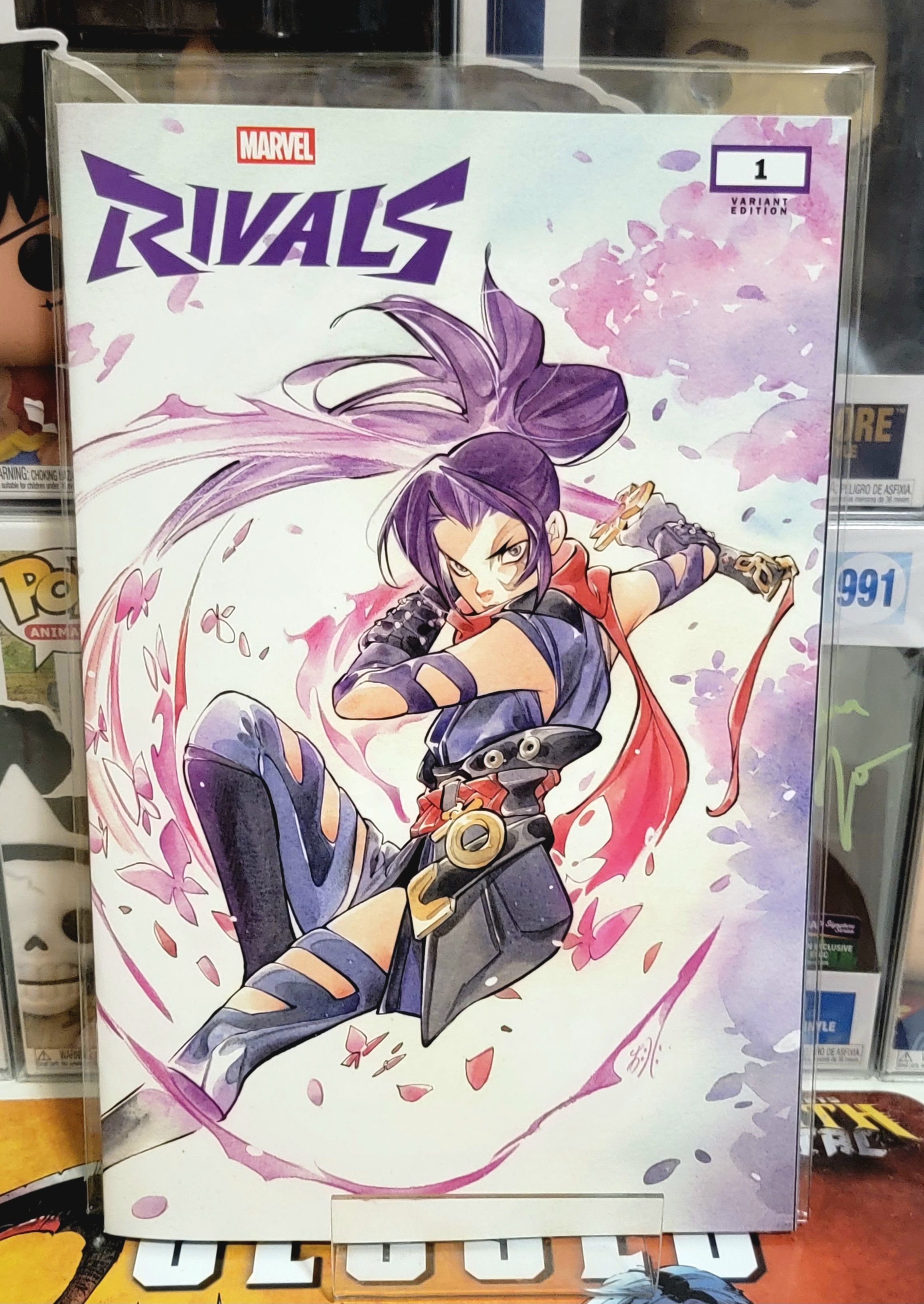 Marvel Rivals # 1 2025 C2E2 Peach Momoko Trinity Comics