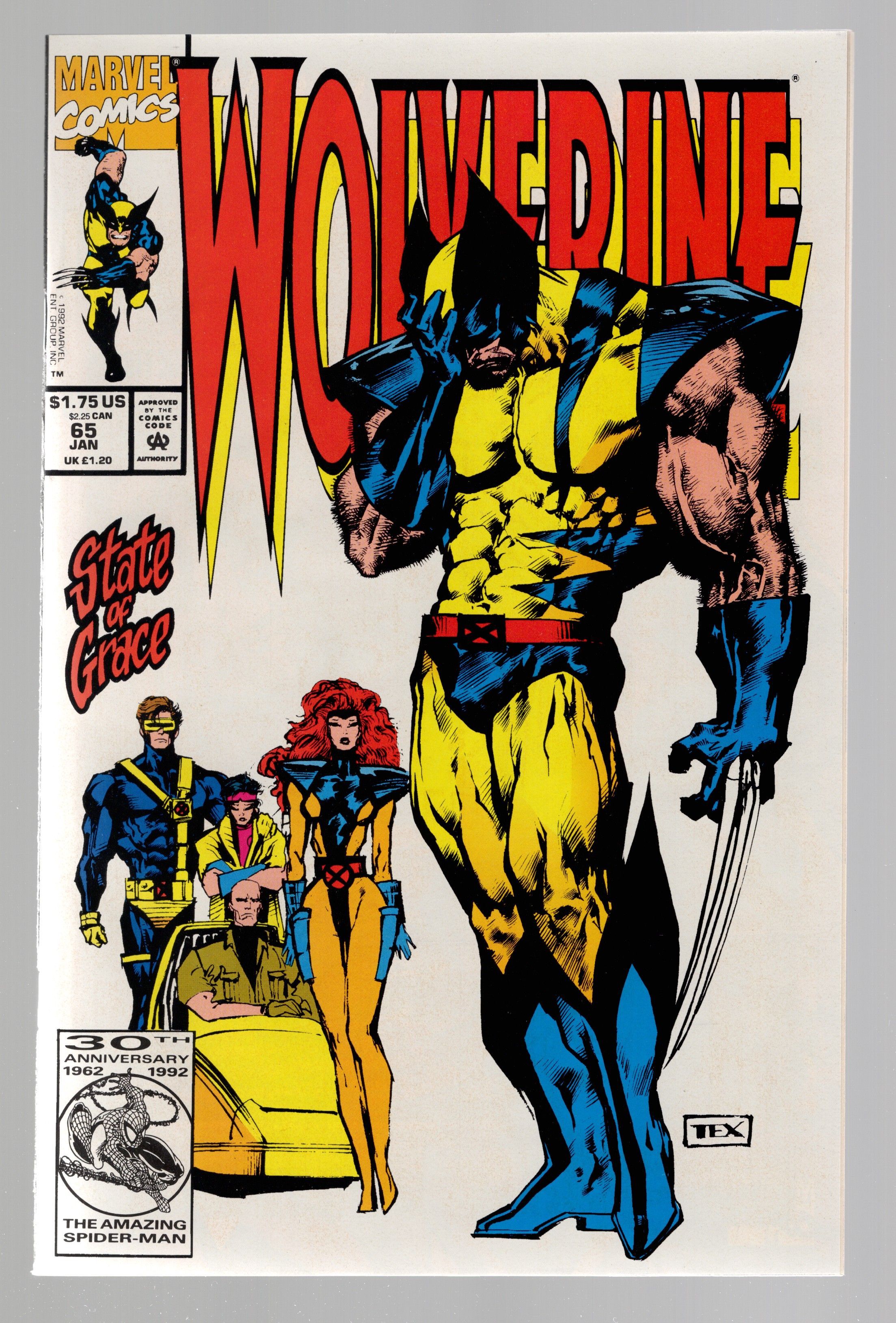 Wolverine Issue #65 - Direct Edition Marvel | Jan 1, 1993