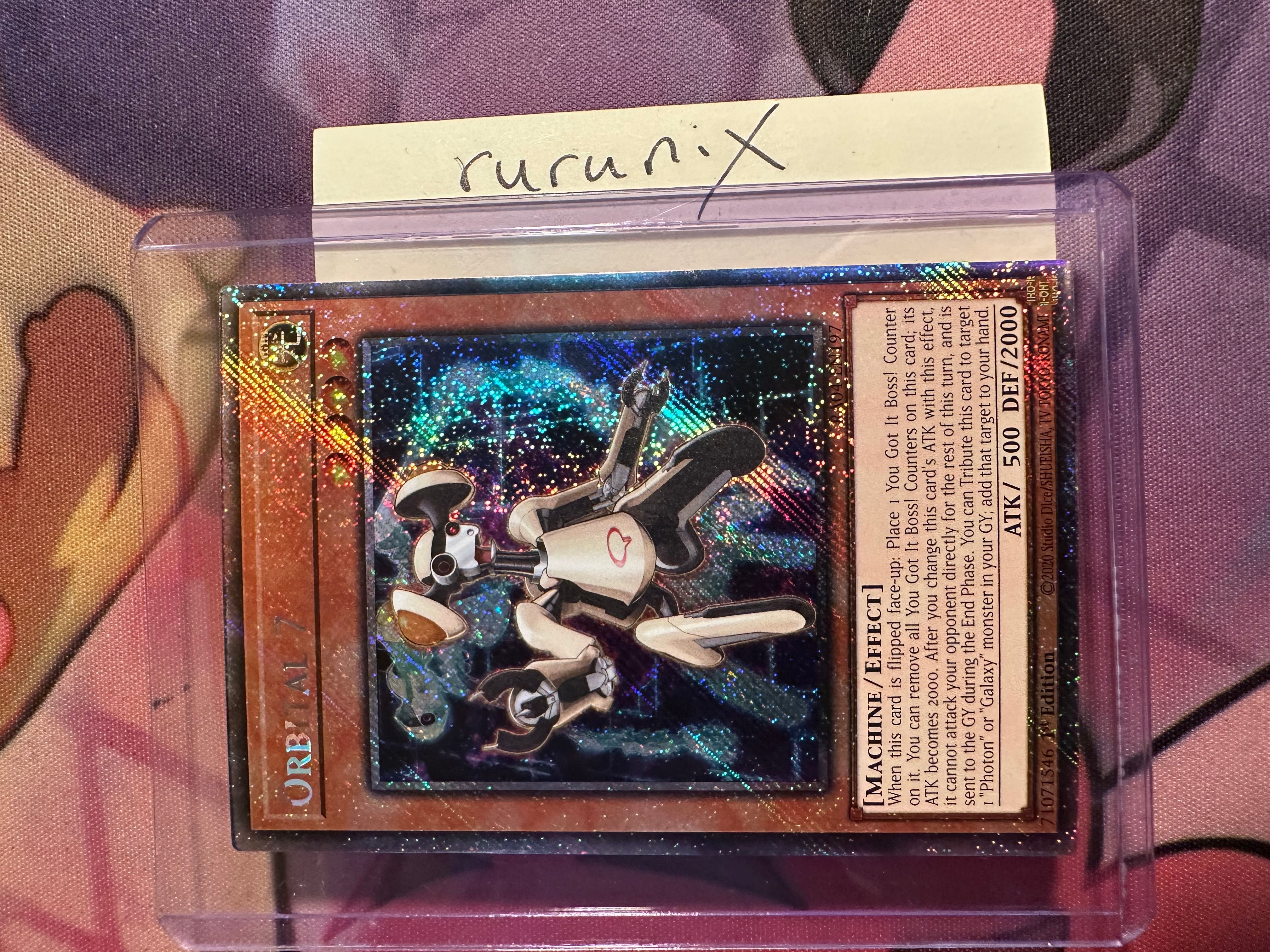 orbital 7 yugioh card Yu-Gi-Oh! - Quarter Century Stampede
