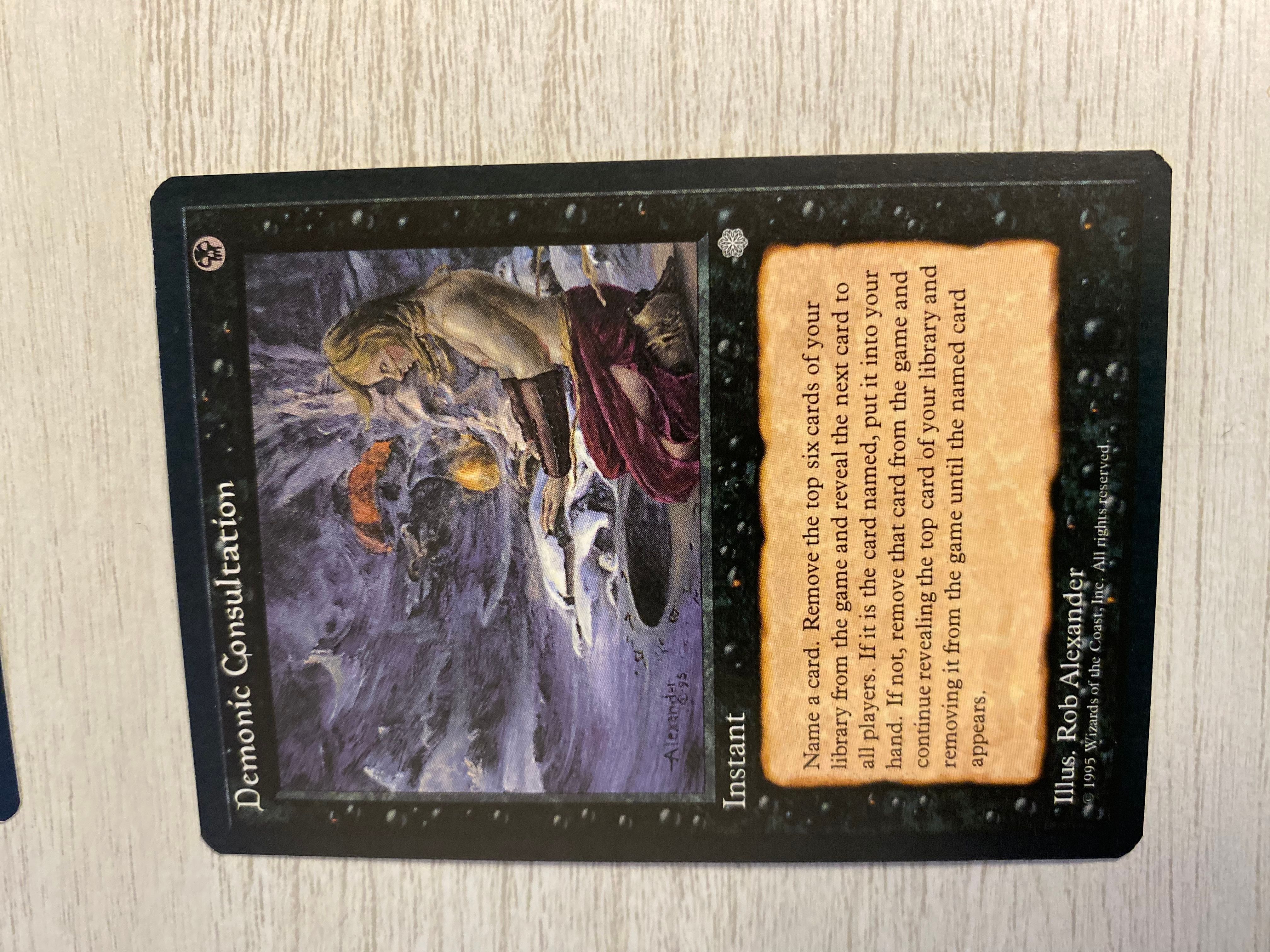 Demonic Consultation, 4 card set · Whatnot: Shop, Sell, Connect