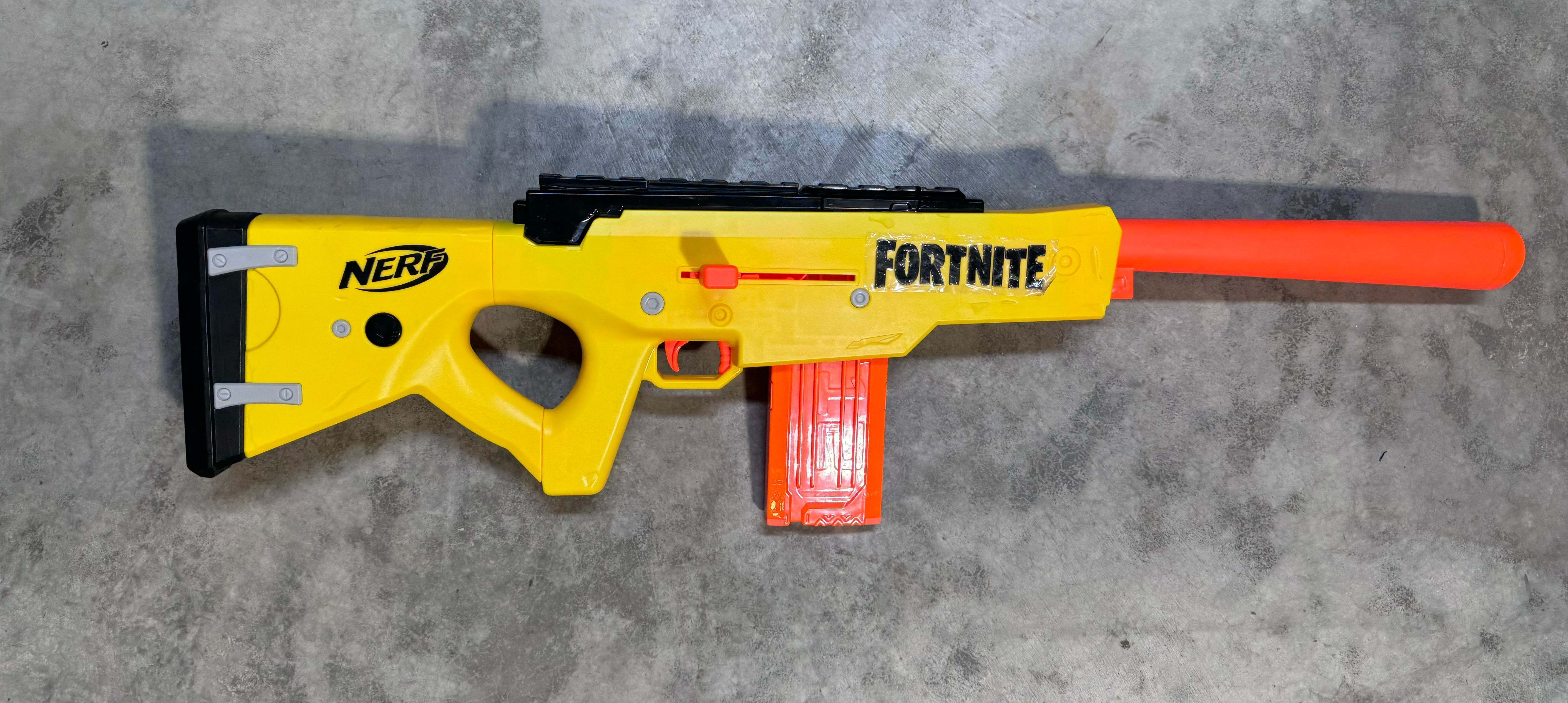 Nerf Fortnite BASR-L Bolt Action, Clip Fed Blaster