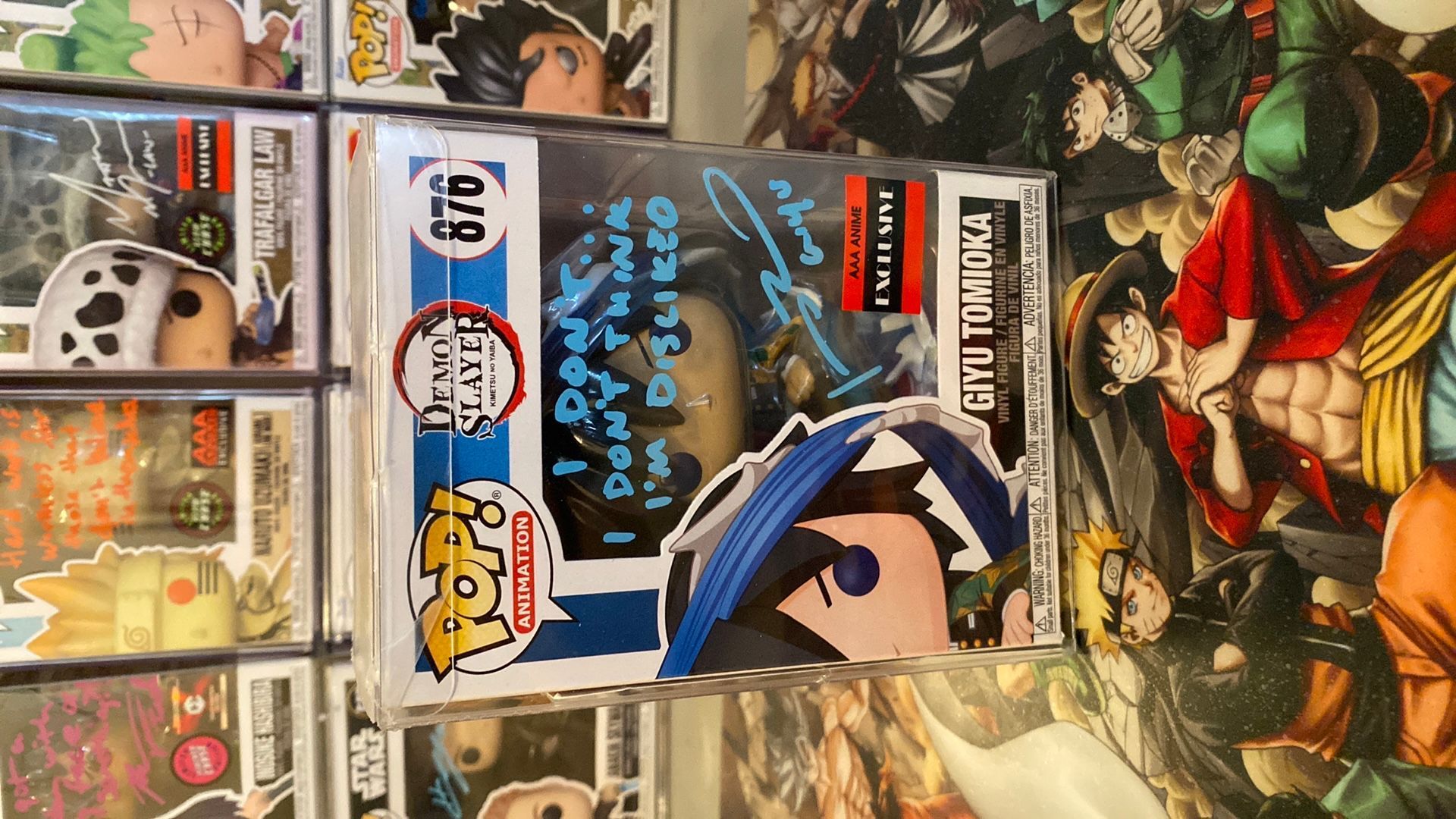 Funko Pop Signed online Giyu Tomioka 876