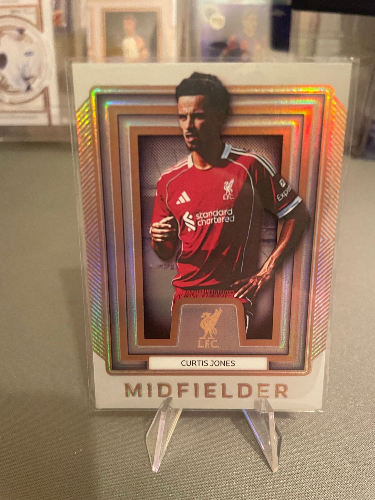 Futera 2025 Curtis Jones Midfielder Soccer Card LP14 · Whatnot