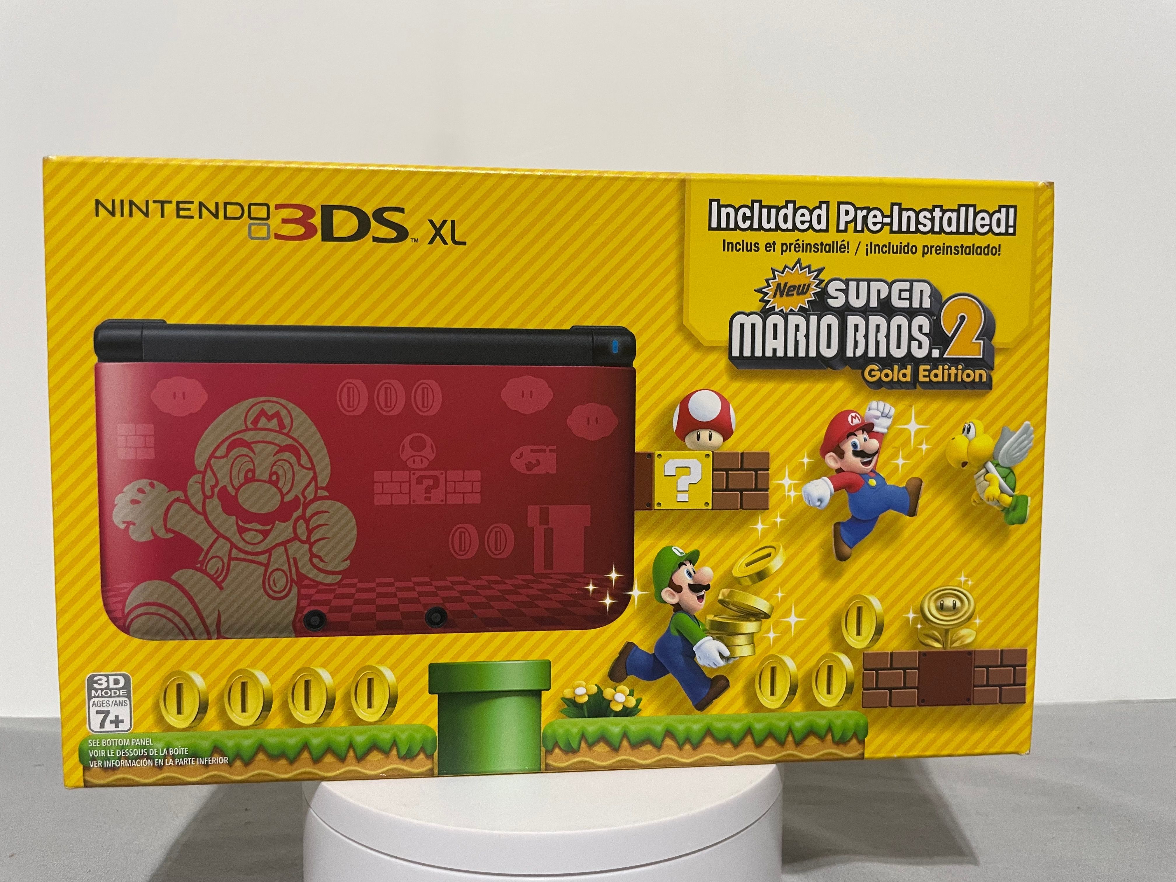 Nintendo 3DS XL Super Mario Bros. hot 2 in Red