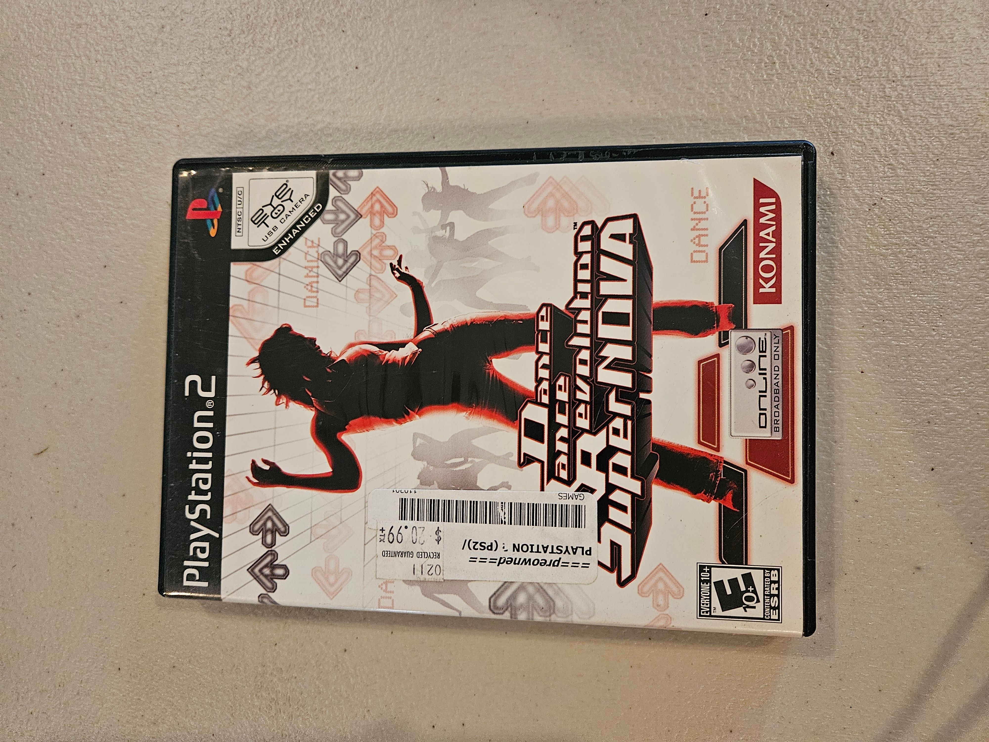 Play Station 2 Dance Dance Revolution Super Nova