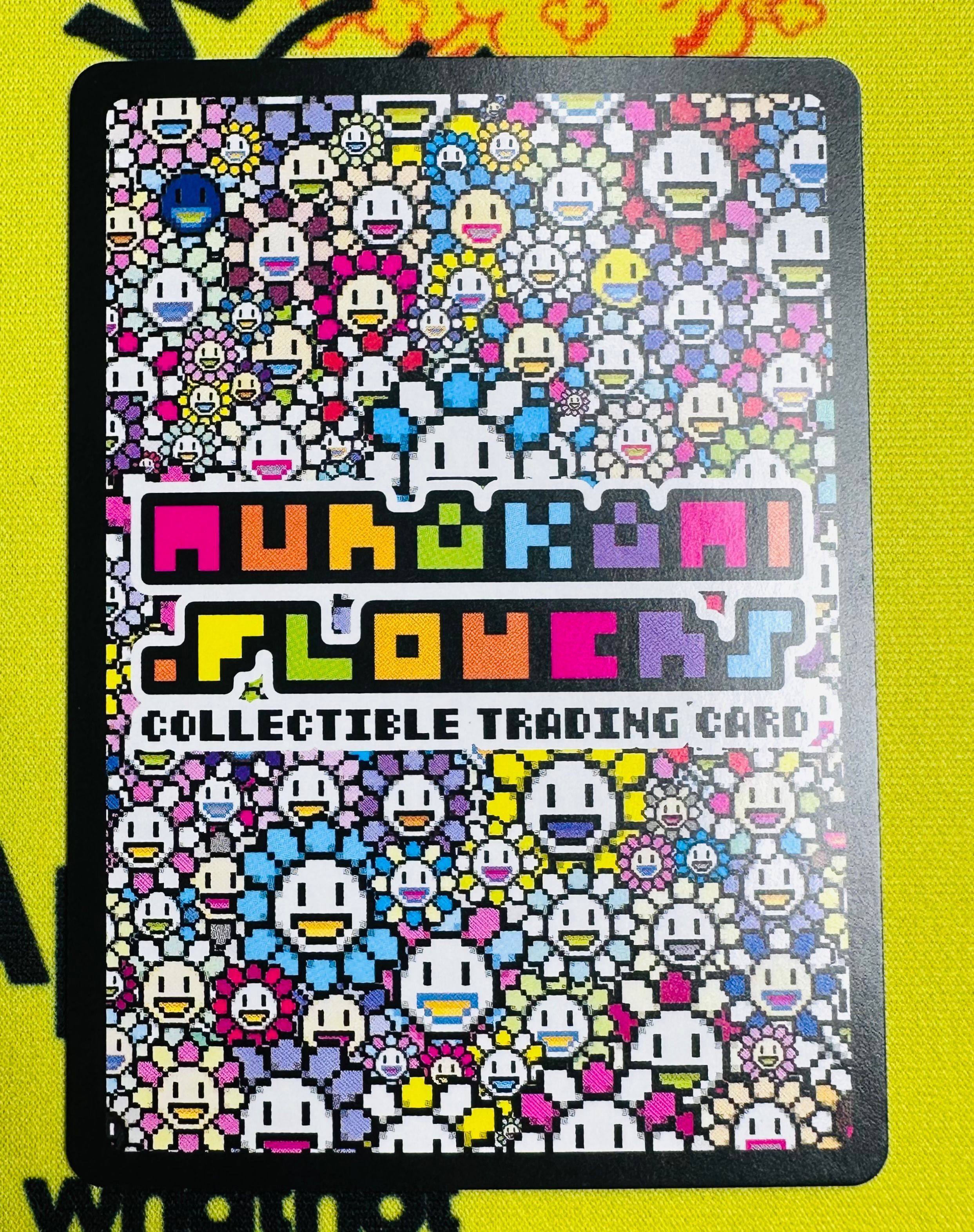 Takashi Murakami 108 Flowers Trading Card Contrail and