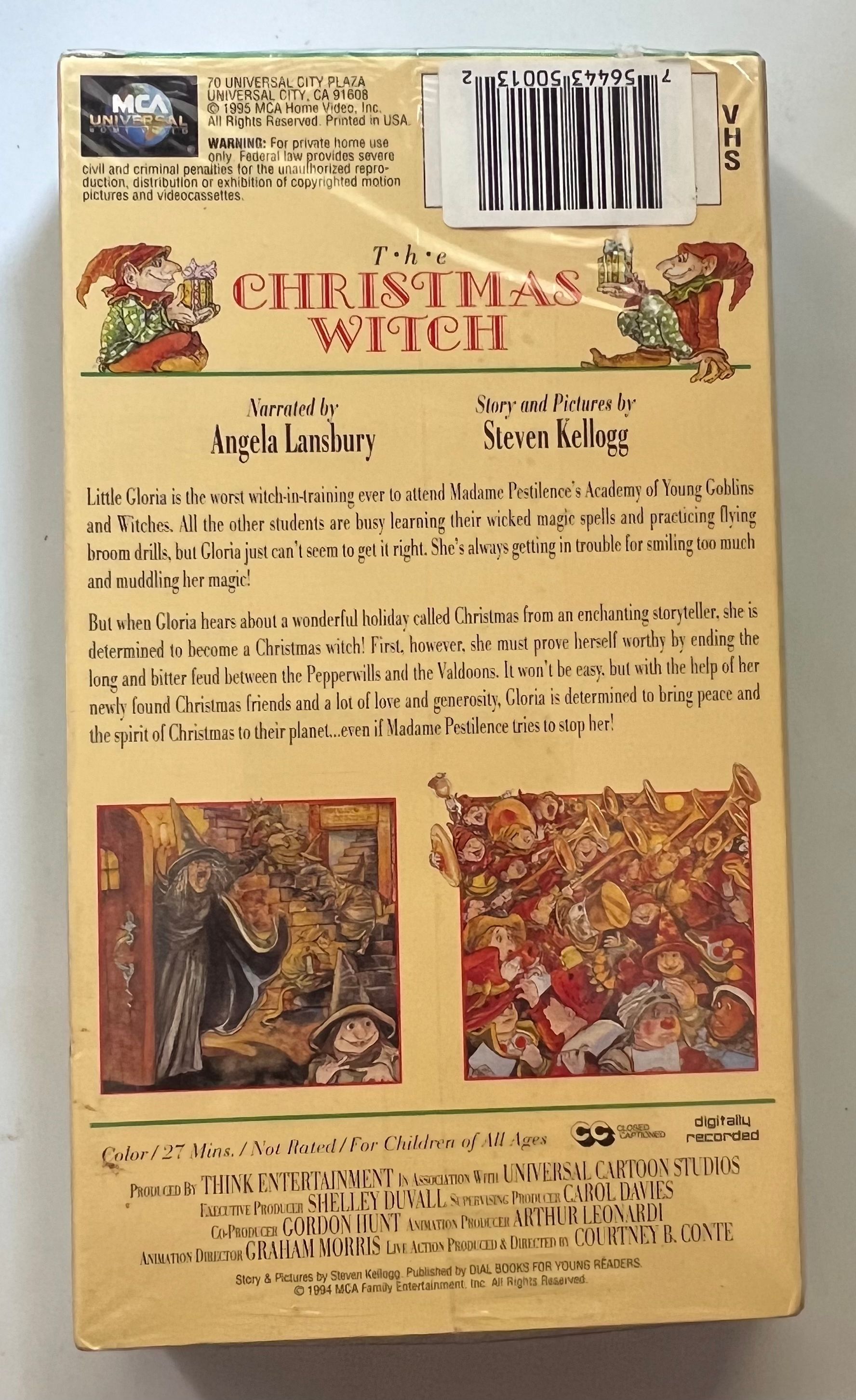 SHELLEY DUVALL - BEDTIME STORIES VHS THE CHRISTMAS WITCH