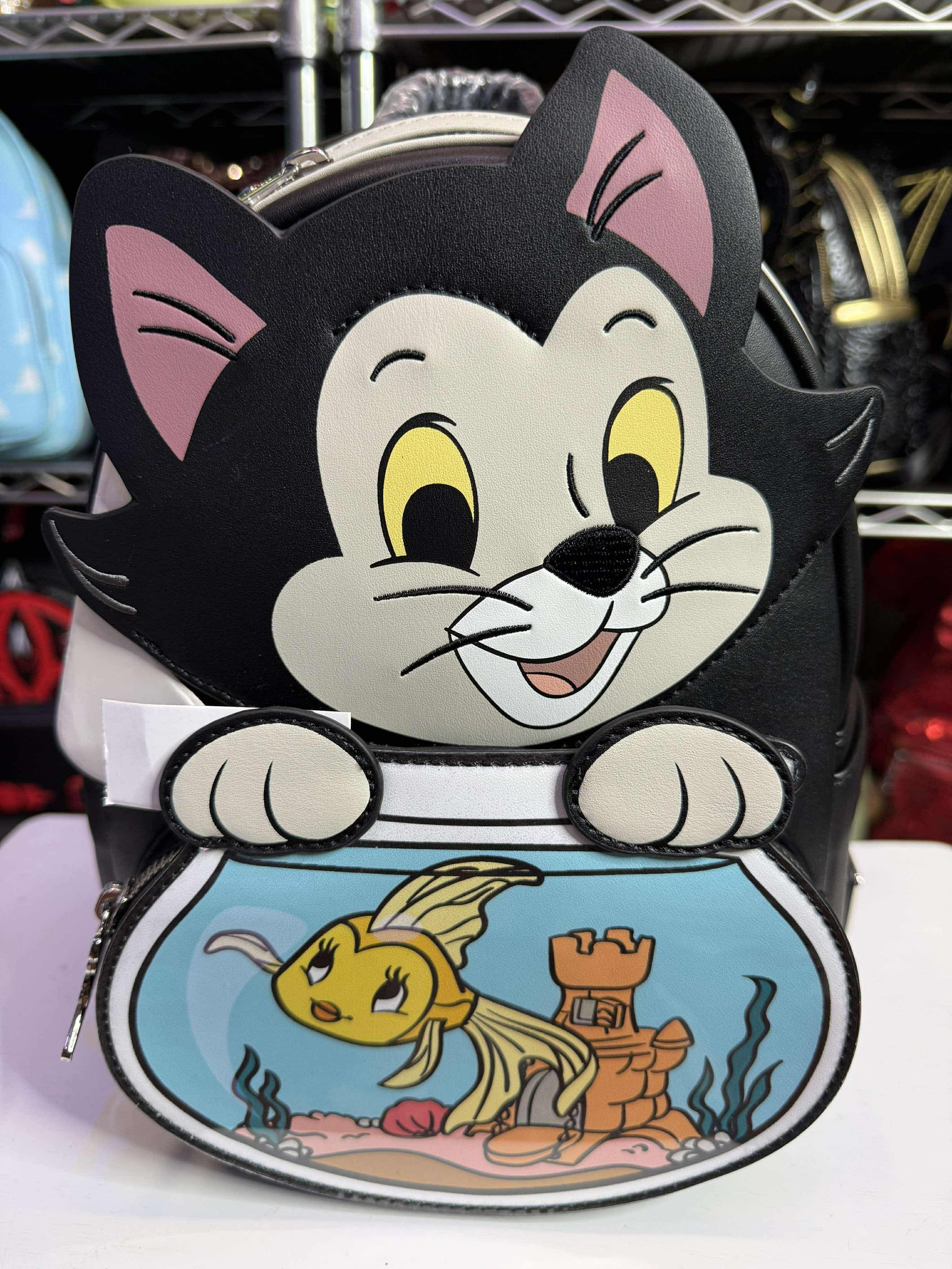 Loungefly Disney Pinocchio Figaro with Cleo Cosplay Fish Bowl Mini