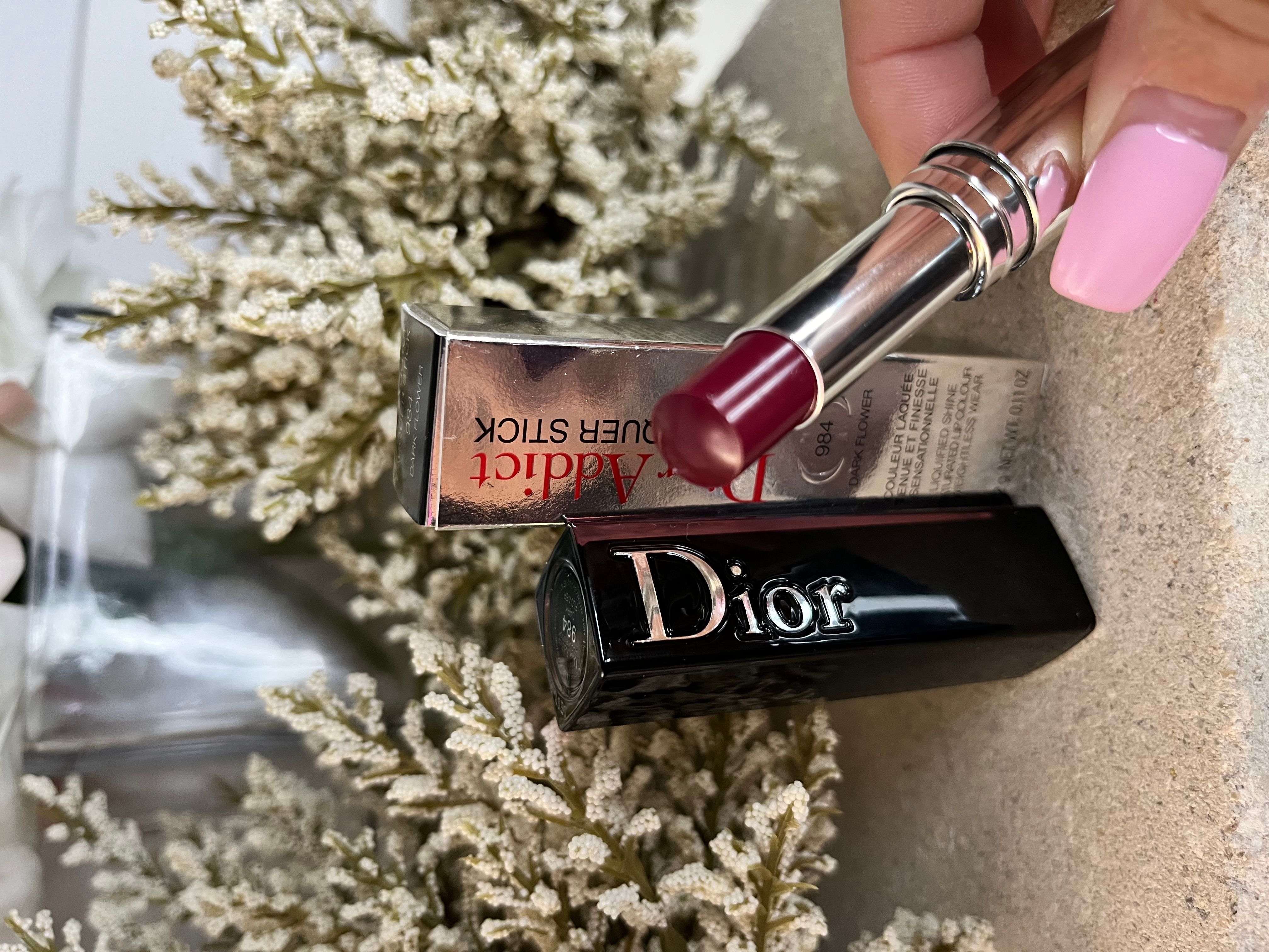 Dior Addict Lacquer Stick Lipstick Dark Flower (984) · Whatnot