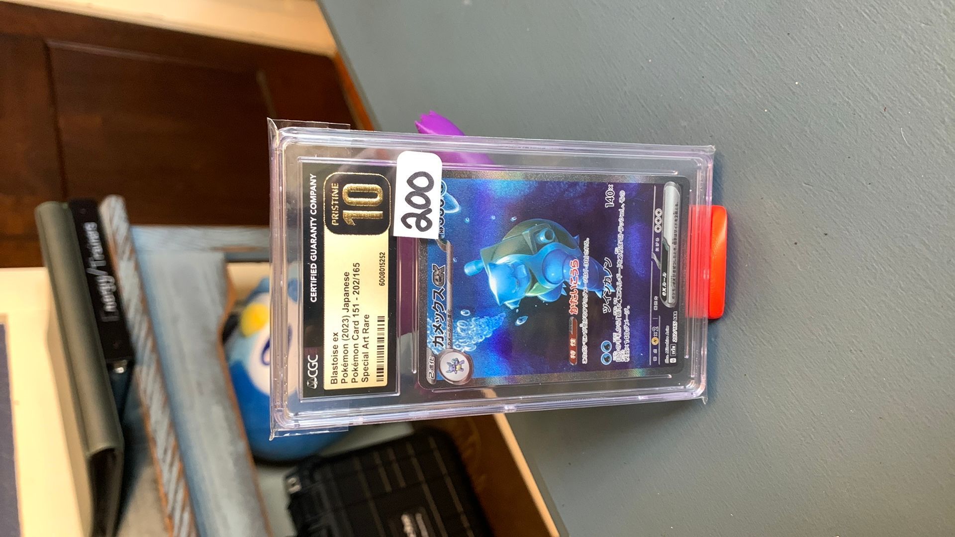 CGC PRISTINE10 ブースター ex SAR PSA10】ブースターex SAR 202/187の通販 2130101633（545378449