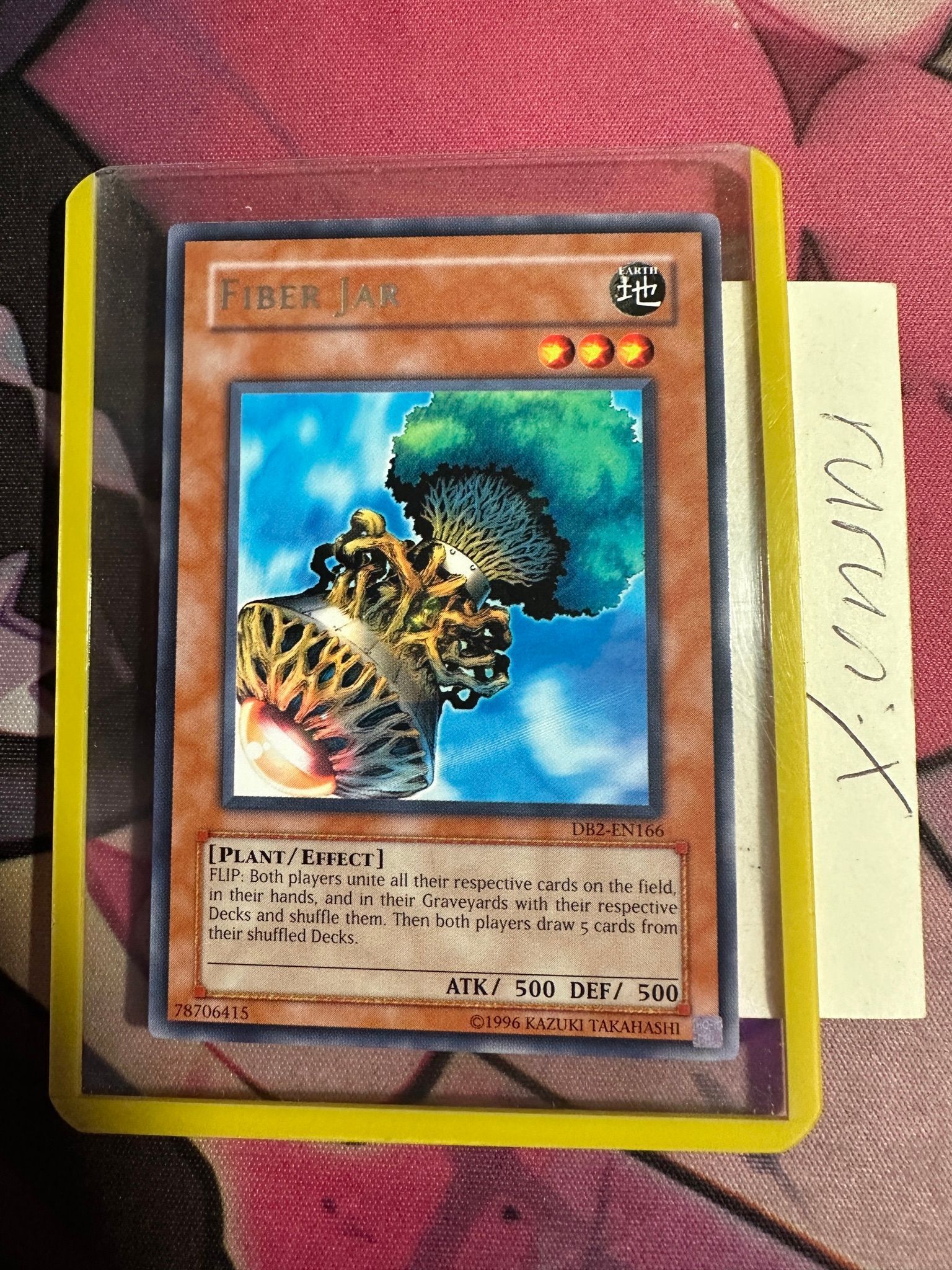 Yugioh Fiber Jar DB2-EN166 Vintage Rare Dark Beginning 2 (DB2)  Whatnot:  Shop, Sell, Connect