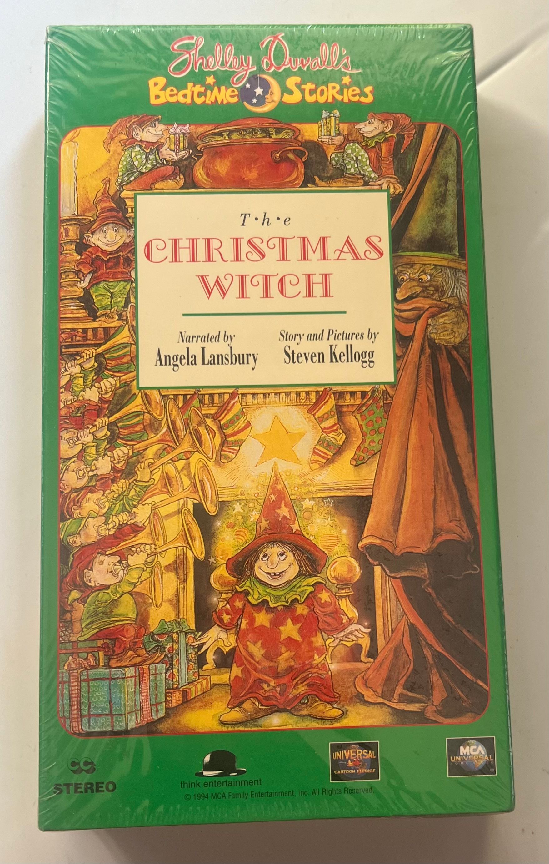 SHELLEY DUVALL - BEDTIME STORIES VHS THE CHRISTMAS WITCH
