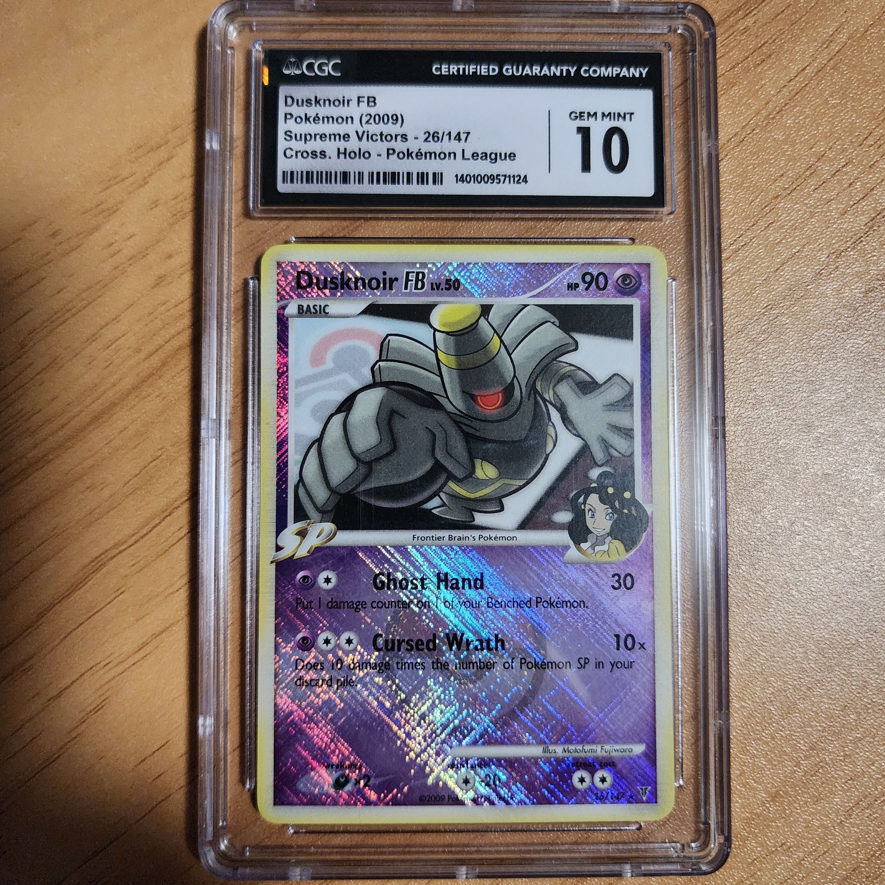 Pokemon Dusknoir FB 2024 Graded