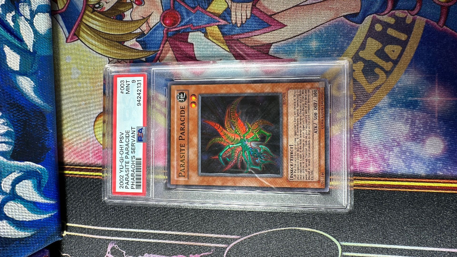 PSA 9 Mint - Parasite Paracide PSV-003 2002 Yugioh  Whatnot: Shop, Sell,  Connect
