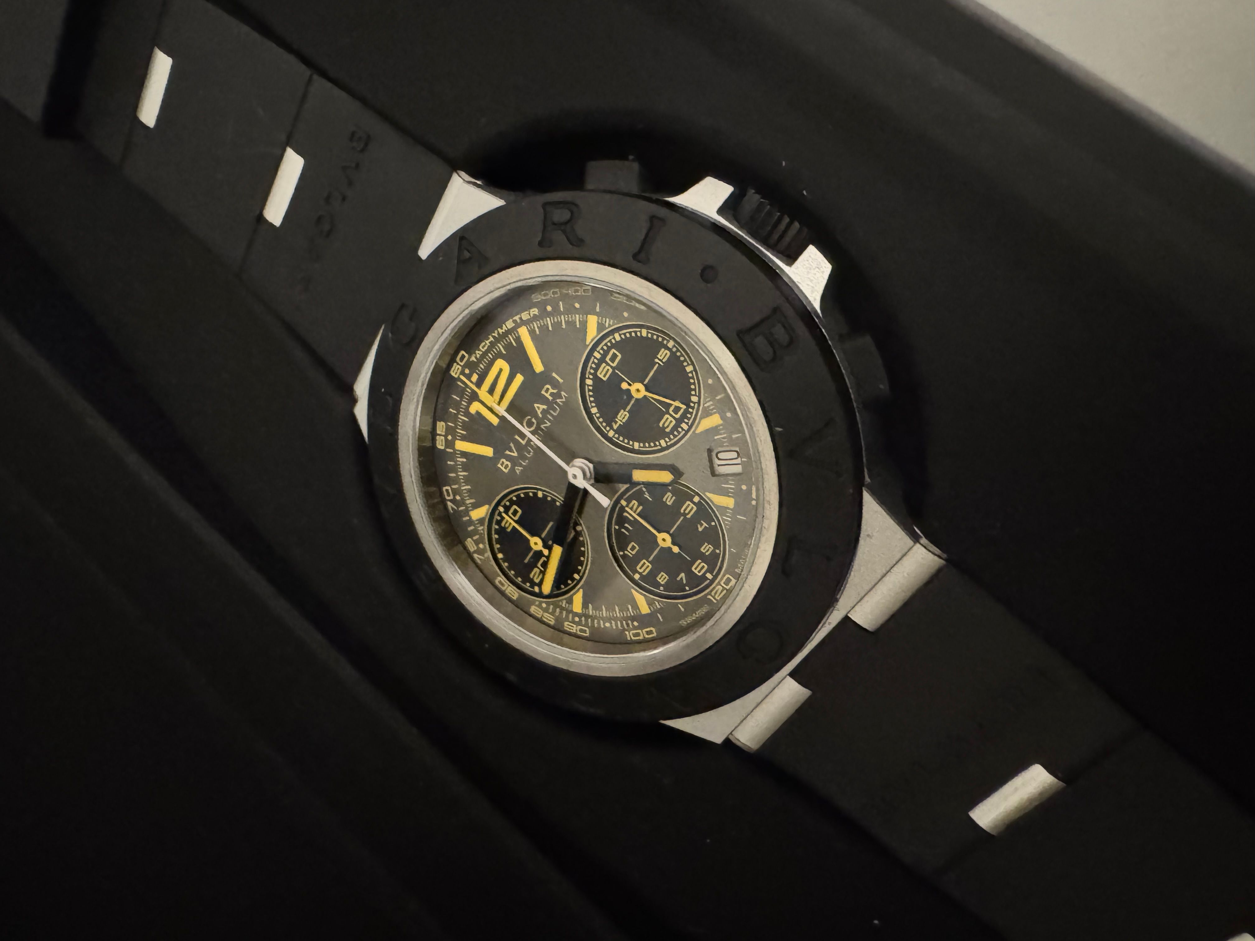 Gran Turismo Bvlgari Tachymeter Bulgari Aluminium Gran Turismo