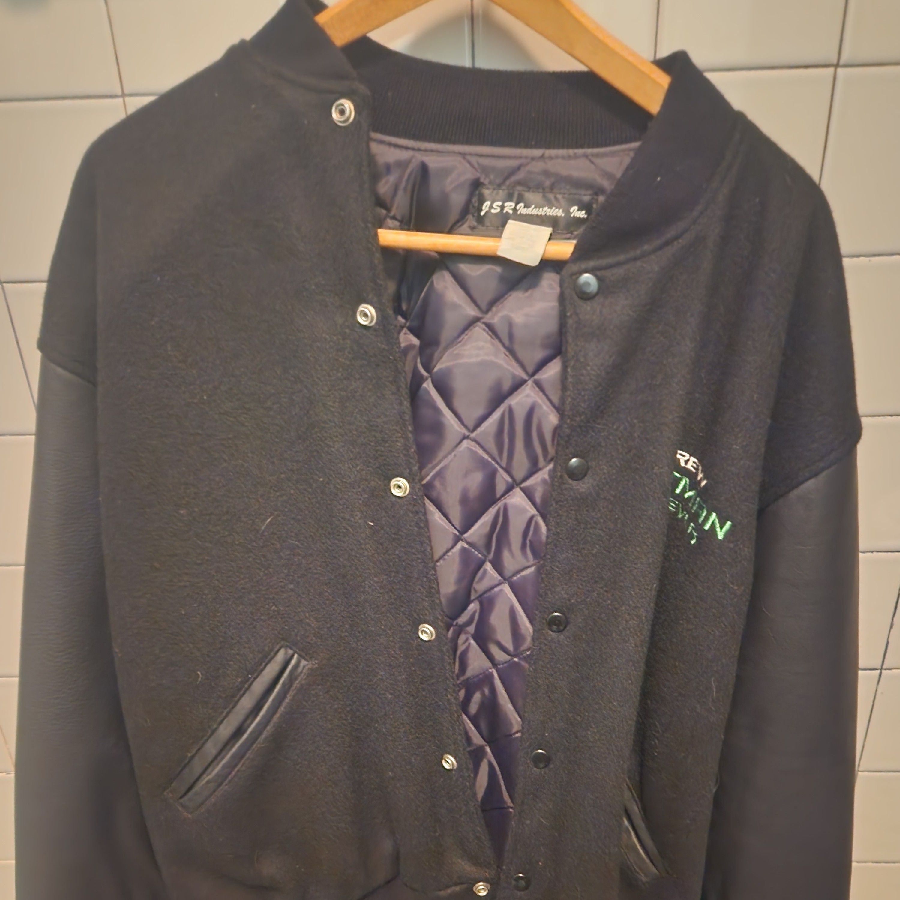 Batman Forever Vintage 90s Original Cast And Crew Jacket LG