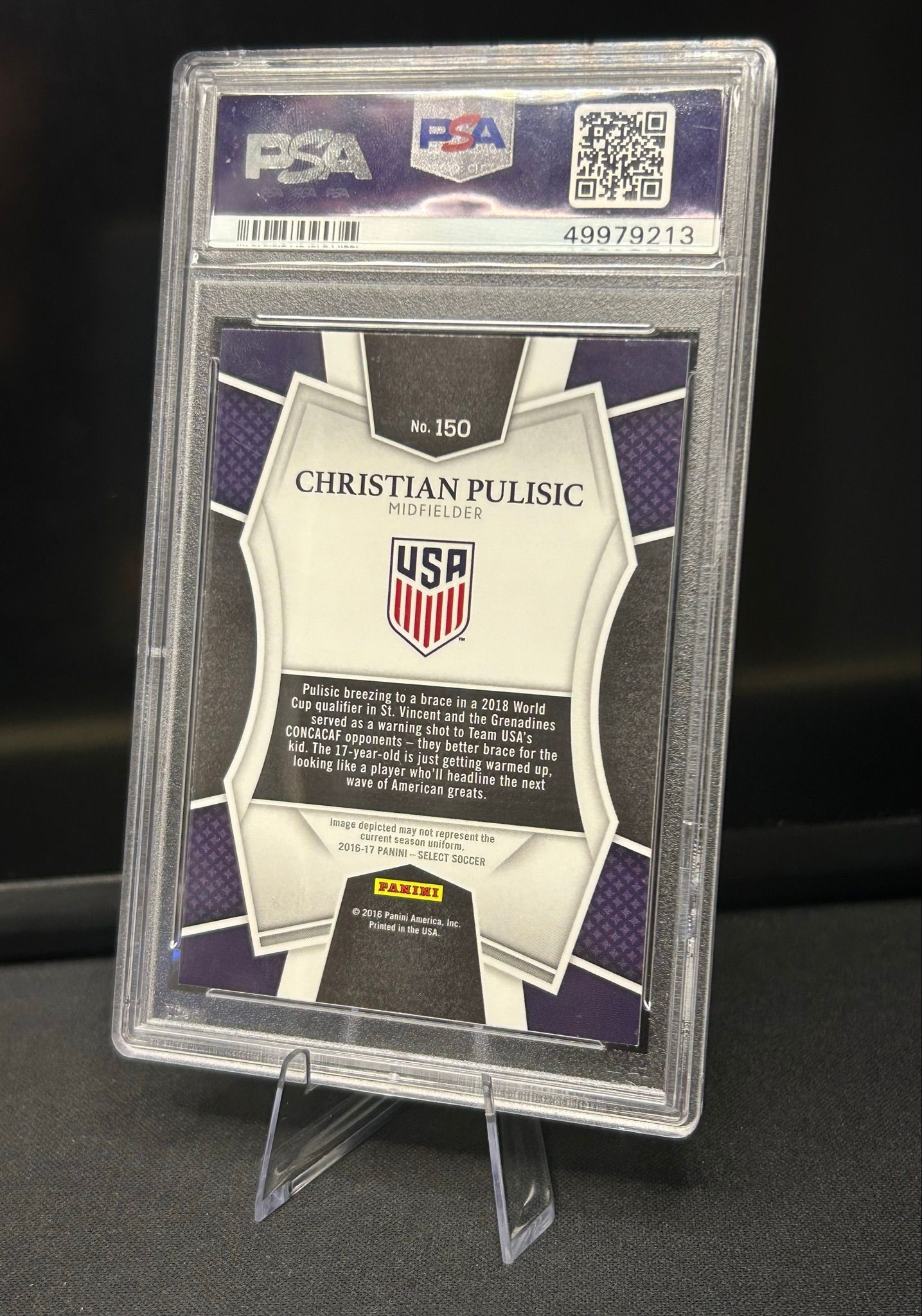 2016 Select Christian Pulisic RC PSA 10 · Whatnot: Shop, Sell, Connect