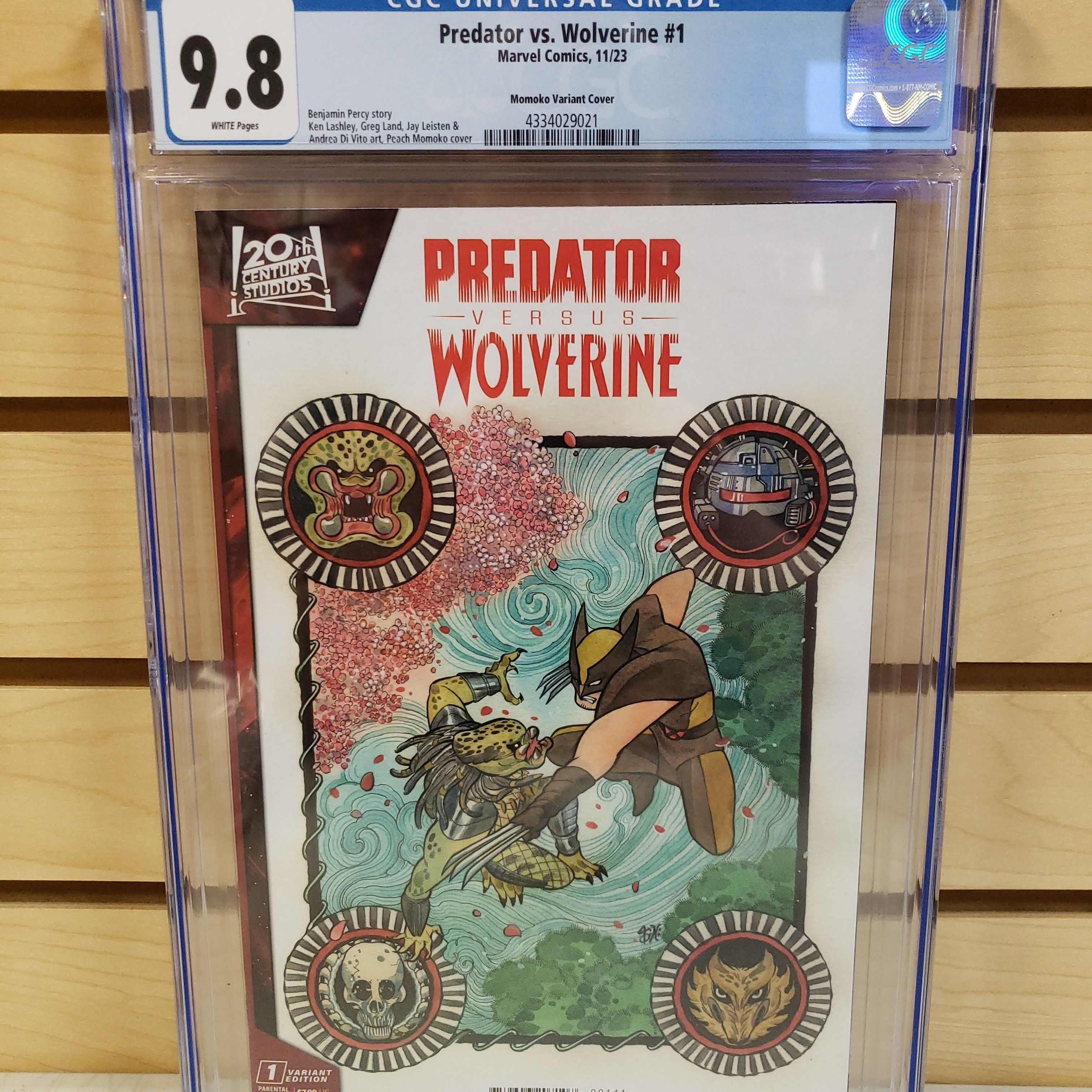 Predator vs. Wolverine 1 Momoko Variant Cover CGC 9.8 2023 · Whatnot: Buy,  Sell & Go Live