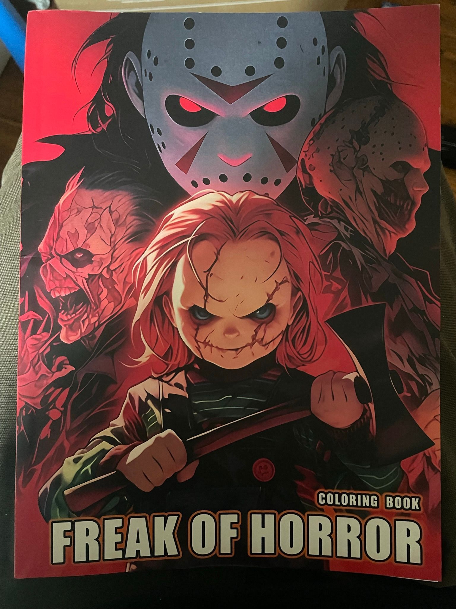 Freak Of Horror Coloring Book