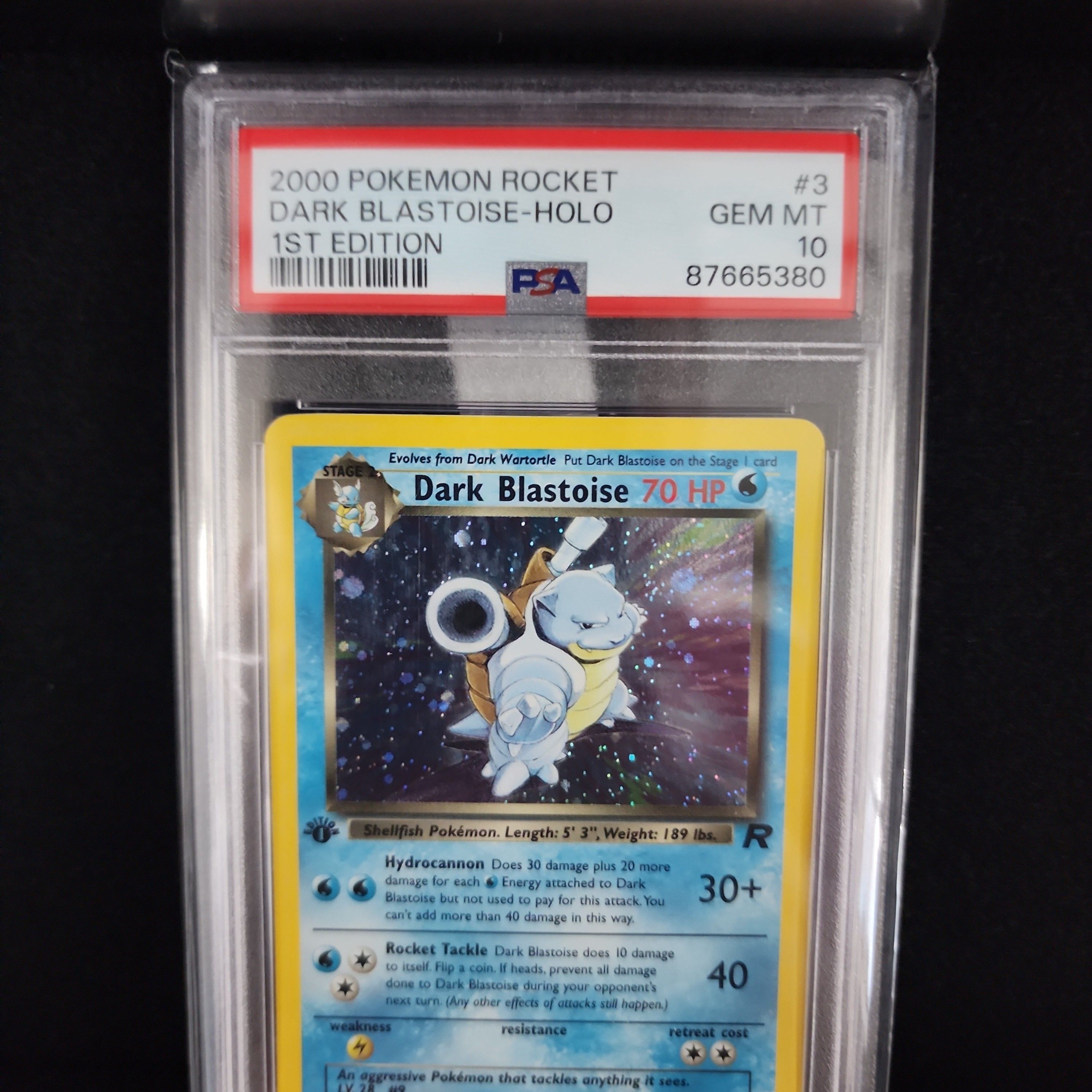2000 Pokemon Rocket Dark Blastoise-Holo 1St Edition PSA GEM MT 10   Whatnot: Shop, Sell, Connect