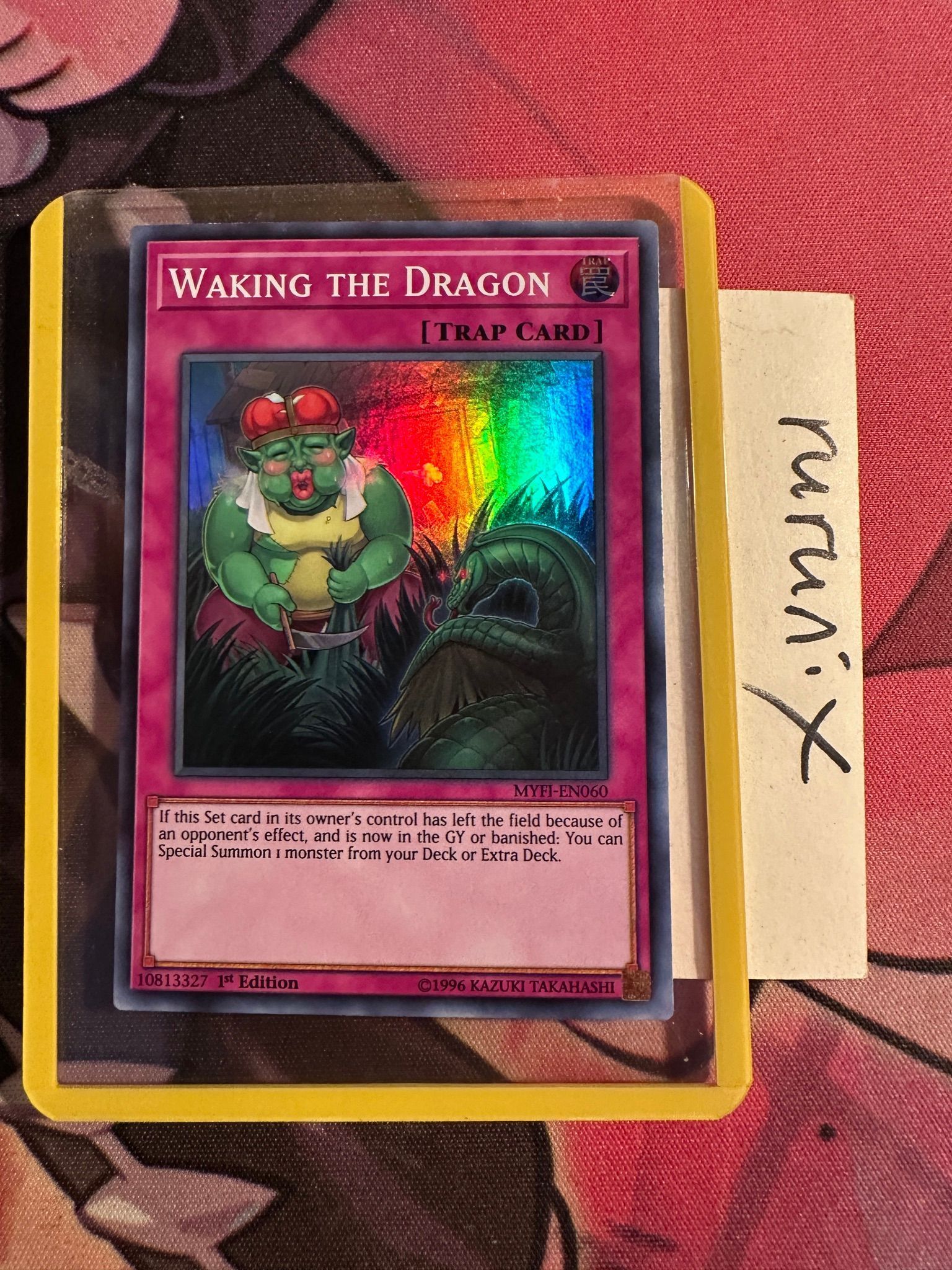 Yu-Gi-Oh! Single Card MYFI-EN060 Waking the Dragon (Super Rare)