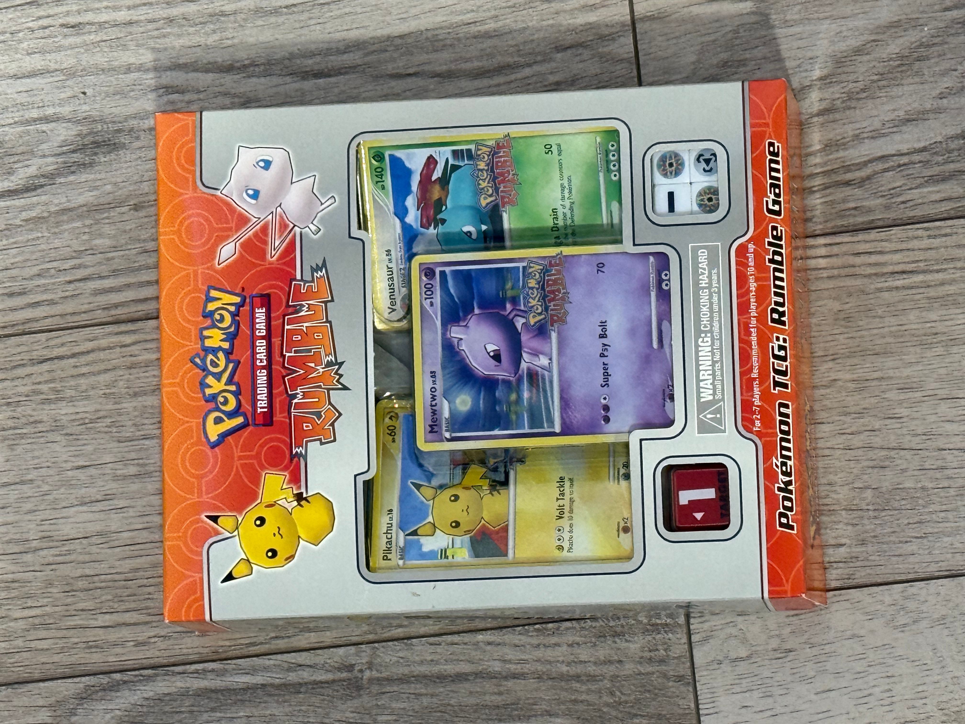 Pokémon TCG Rumble Game Sealed Box Set 2009 *RARE* · Whatnot: Shop