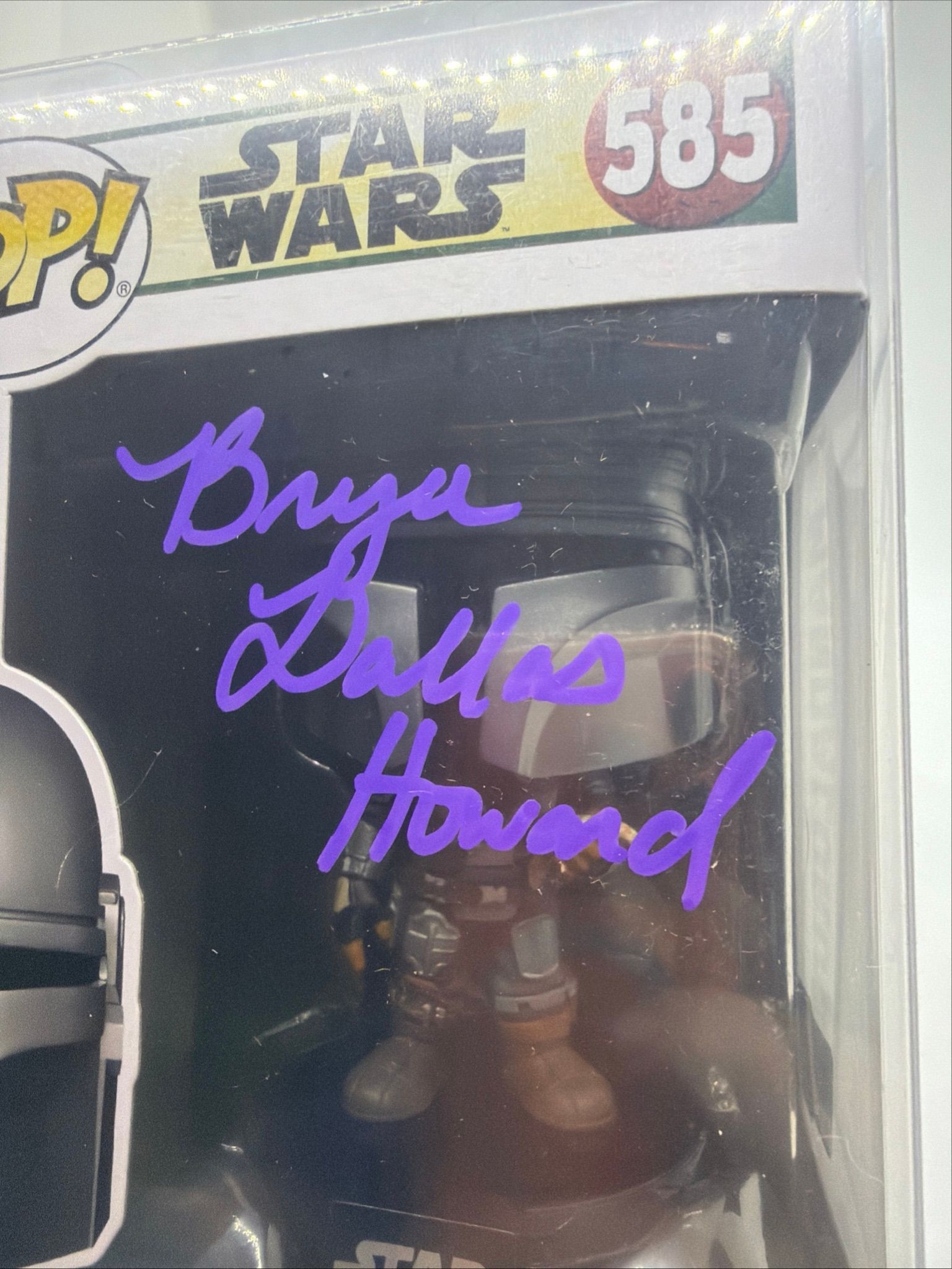 The Mandalorian signed by Bryce Dallas Howard
