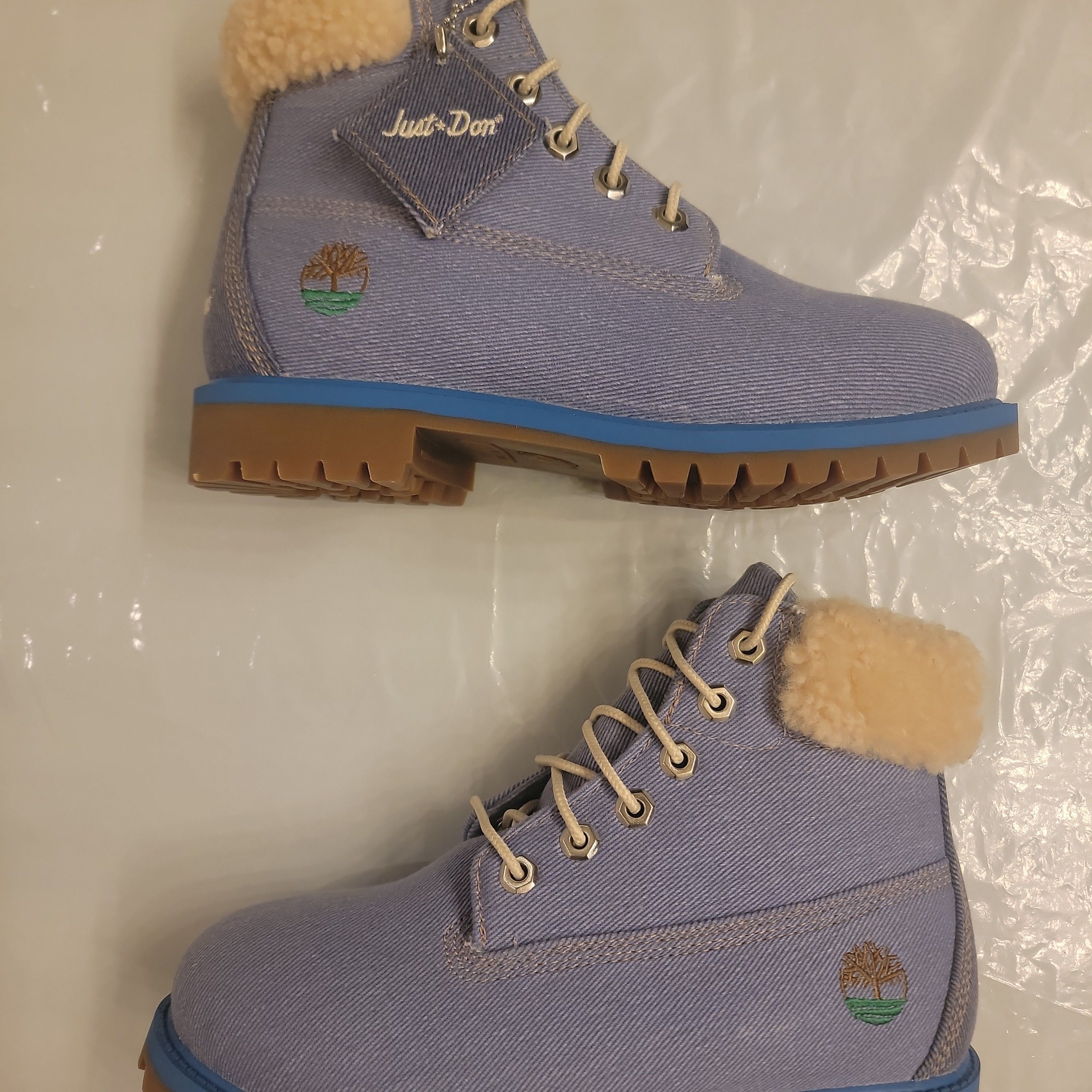 Timberland Girls Just Don 6 Premium Waterproof Denim Boots