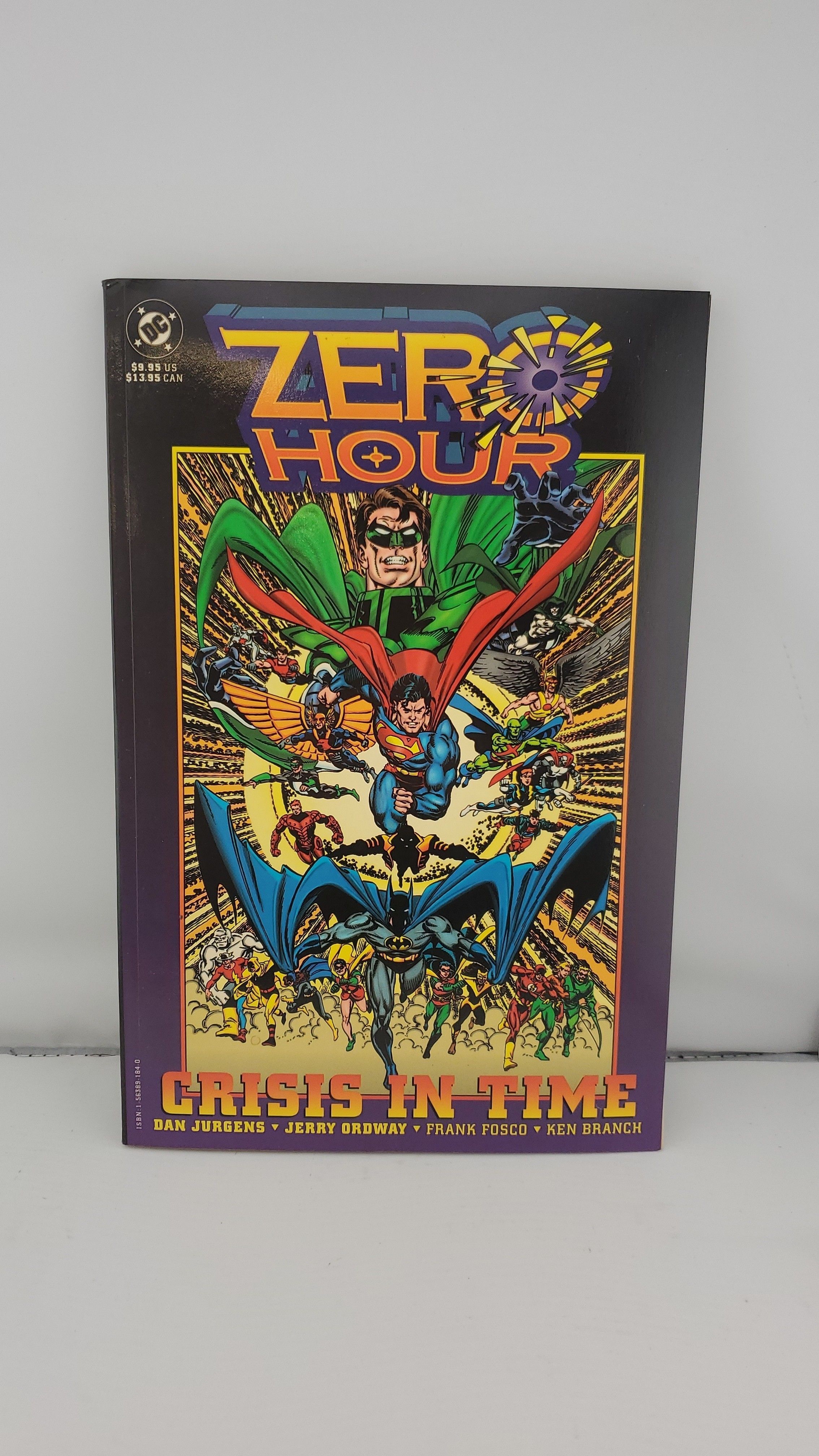 ● Curnow / When Time Will Be No More Zero Hour Crisis in Time TRADE PAPERBACK 📚 Library