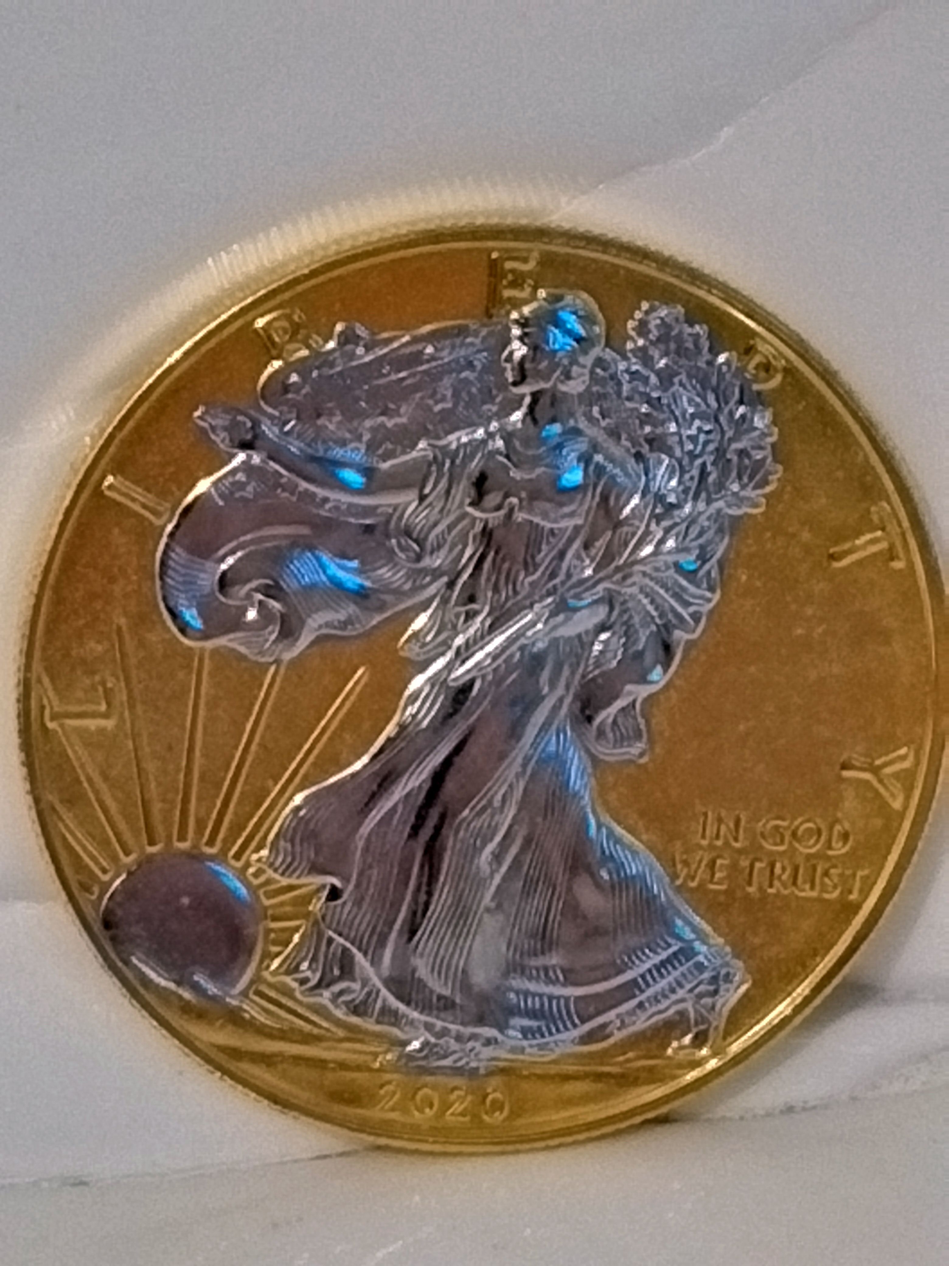 2020 W V75 American Silver Eagle – 75th Anniversary First Strike