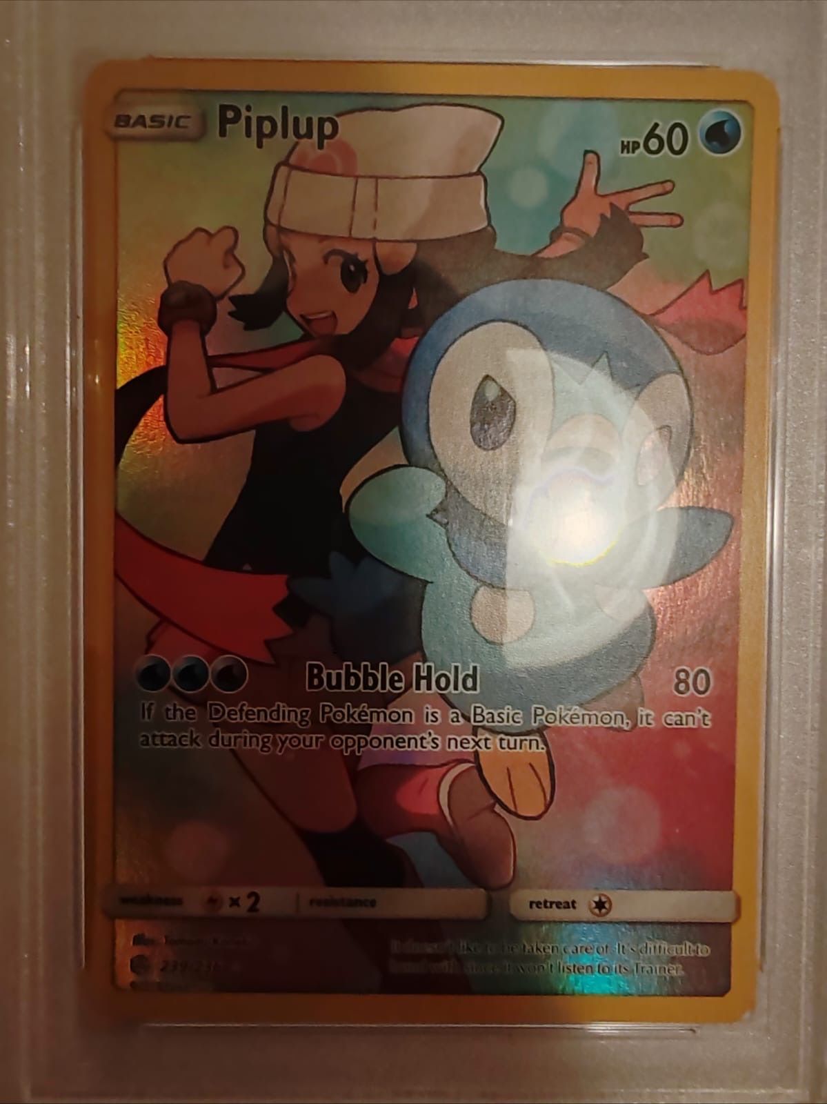 2019 Pokmon Sun & Moon Cosmic Eclipse Piplup FA (Secret) - Mint PSA 9   Whatnot: Shop, Sell, Connect