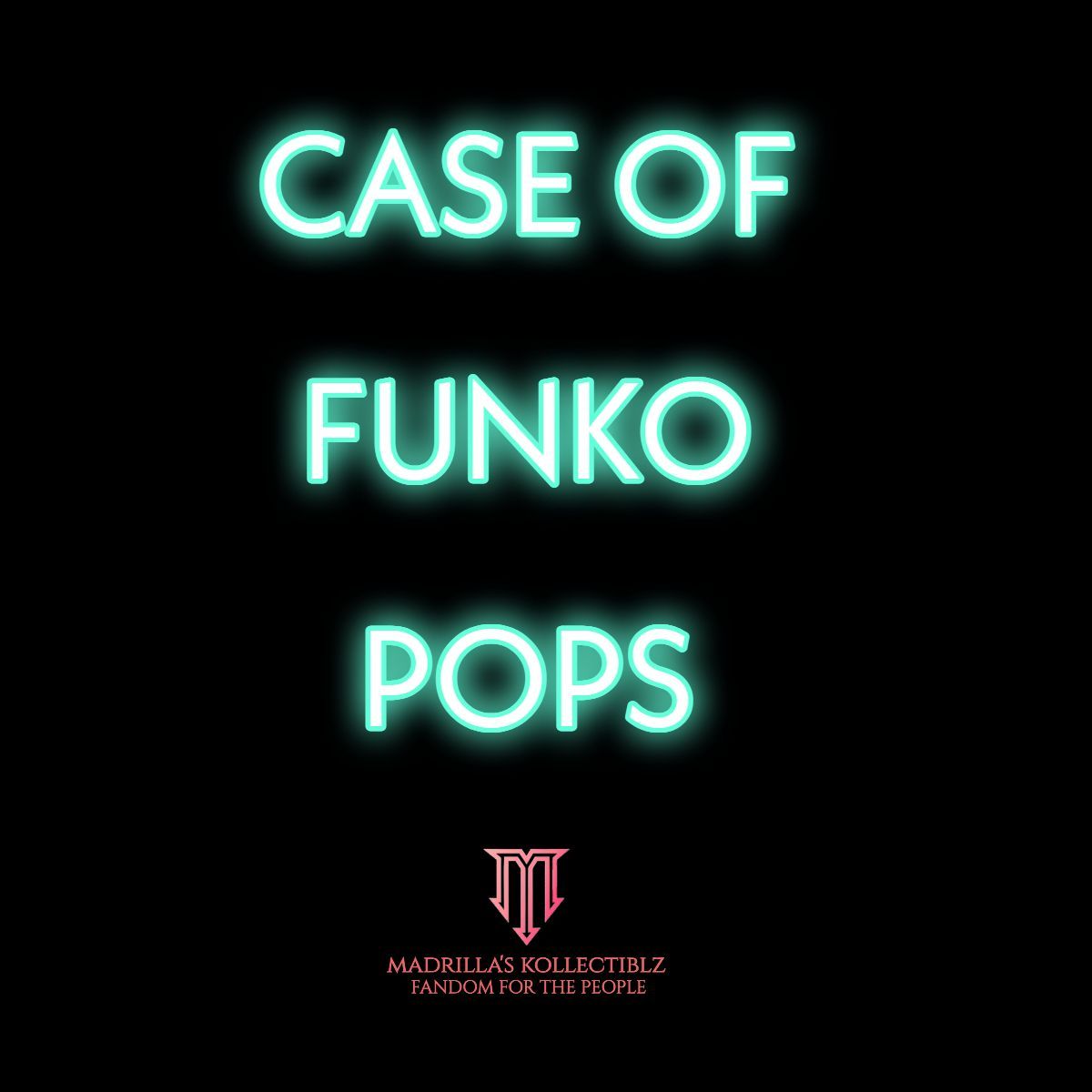 Case of Funko Pops
