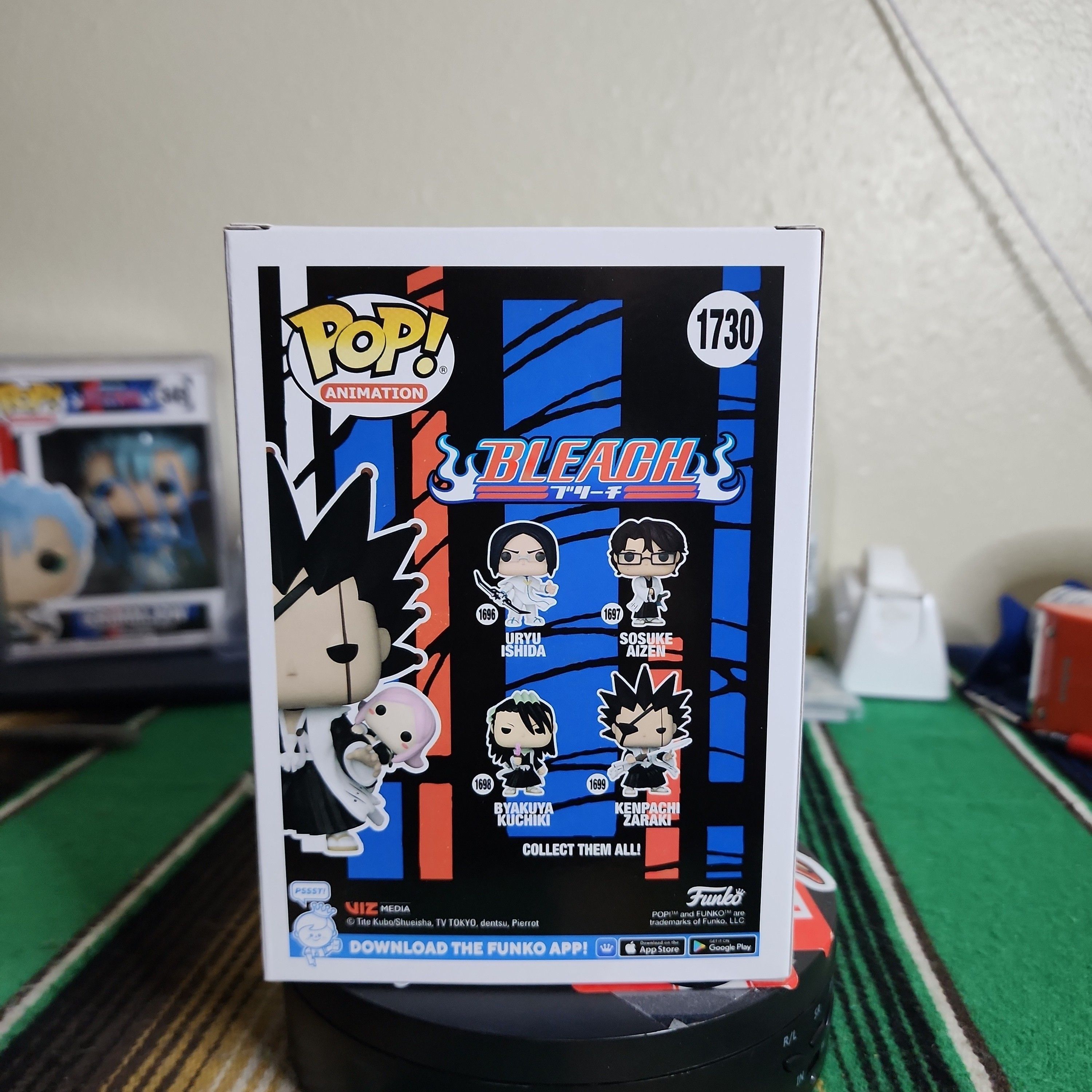 Kenpachi Zaraki with Yachiru Kusajishi Pre-Release 1730