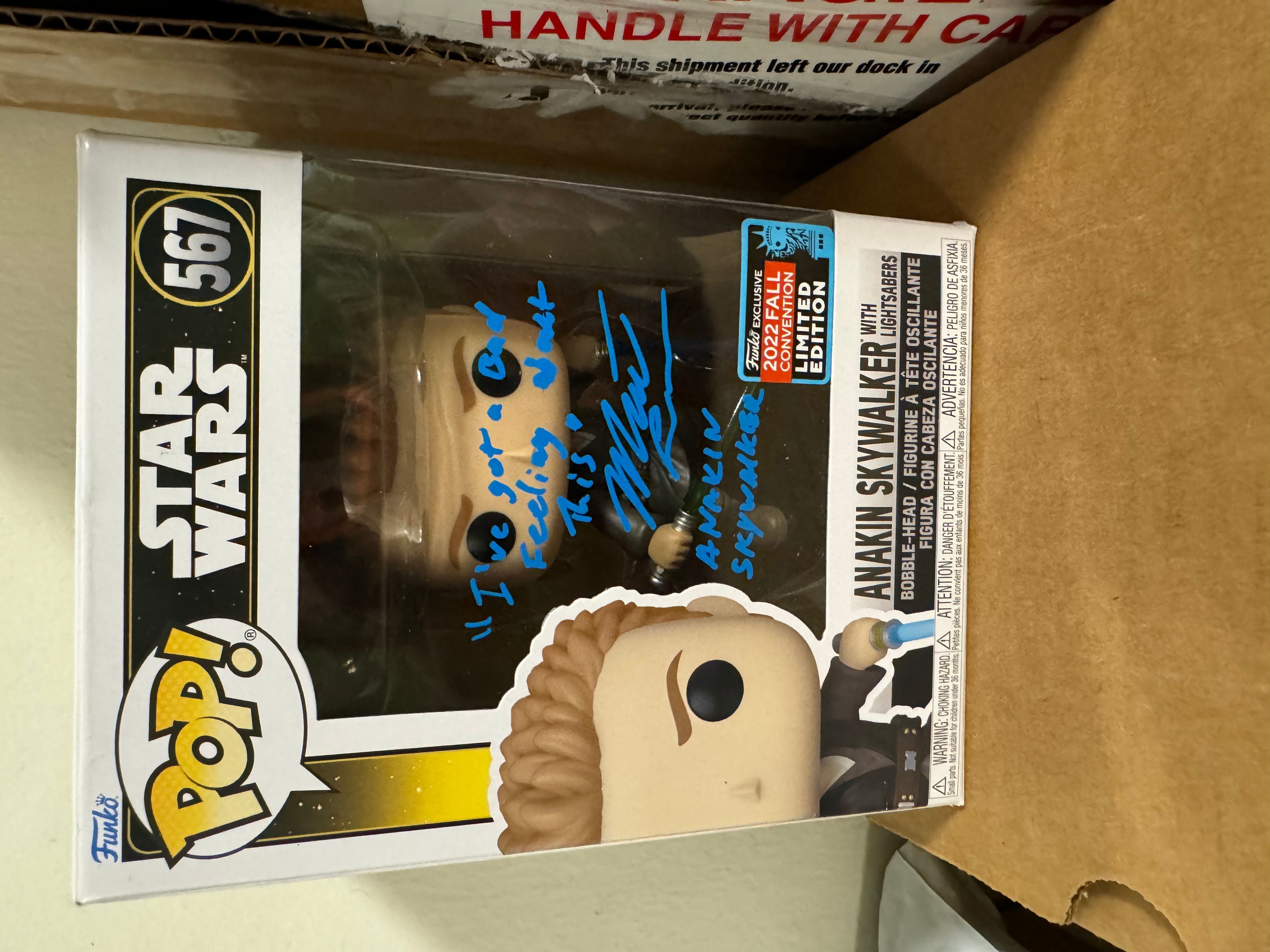 Funko Pop! Anakin Skywalker #567 Exclusive NYCC 2022 & fashion Funko Exclusive Obi Wan