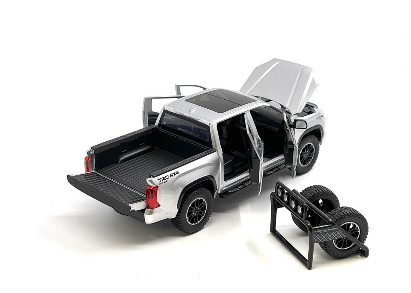 MiJo Exclusives 2023 Toyota Tundra Pick-Up Truck 1/24 Silver