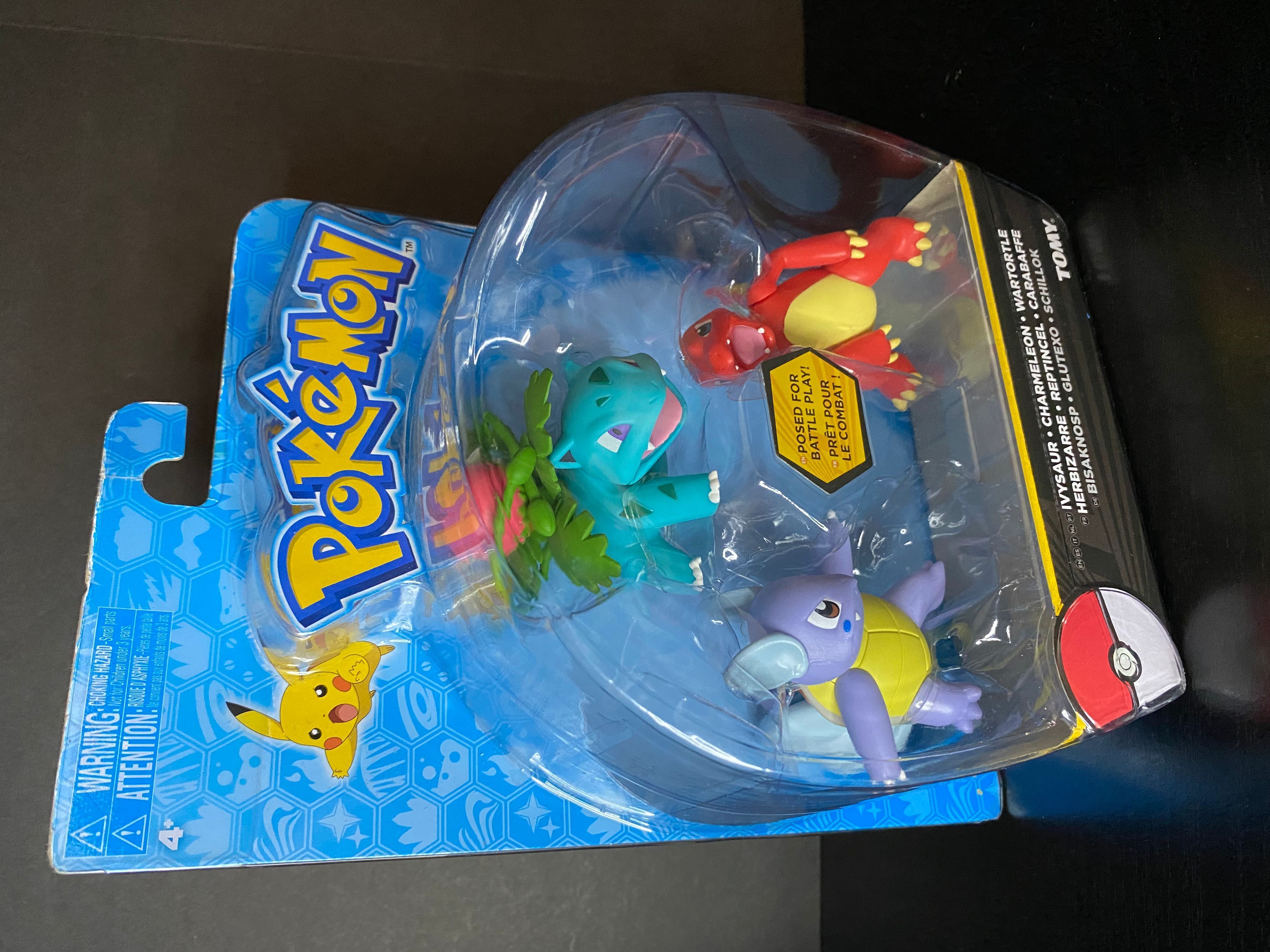 Pokémon Trio action figures: Collect them all: Wartortle, Ivysaur