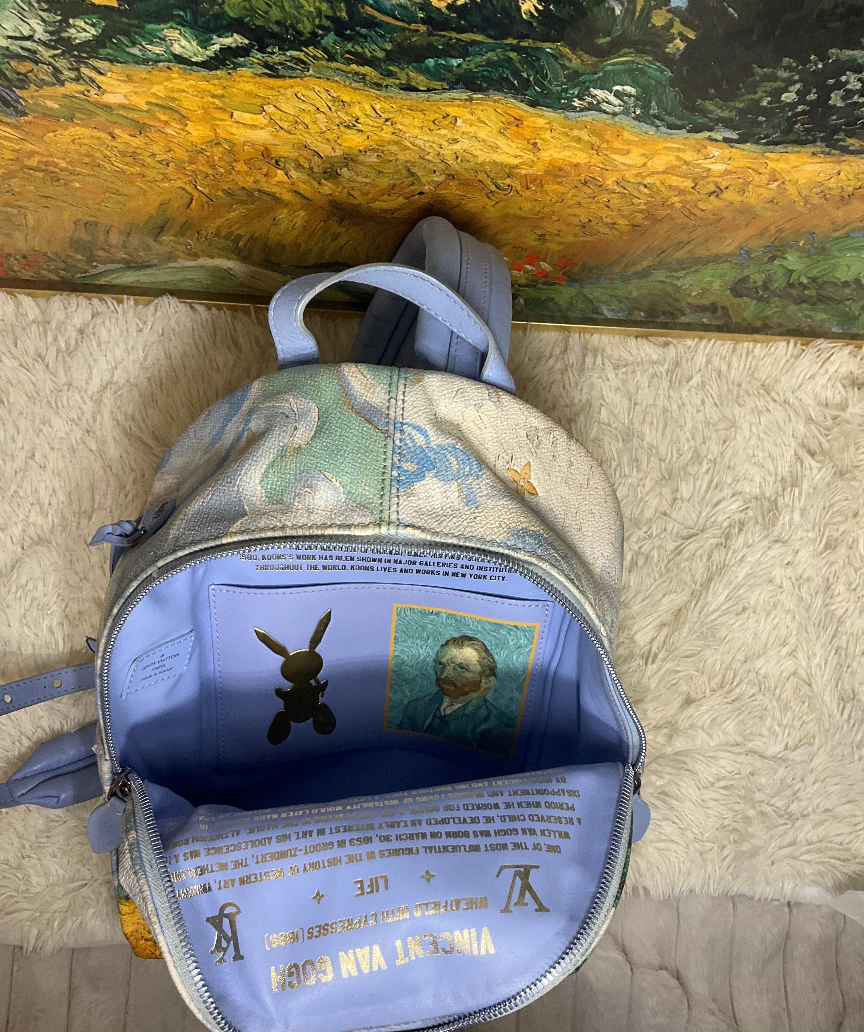 Backpack Louis Vuitton Van Gogh Handbag B1-LOUIS VUITTON Masters