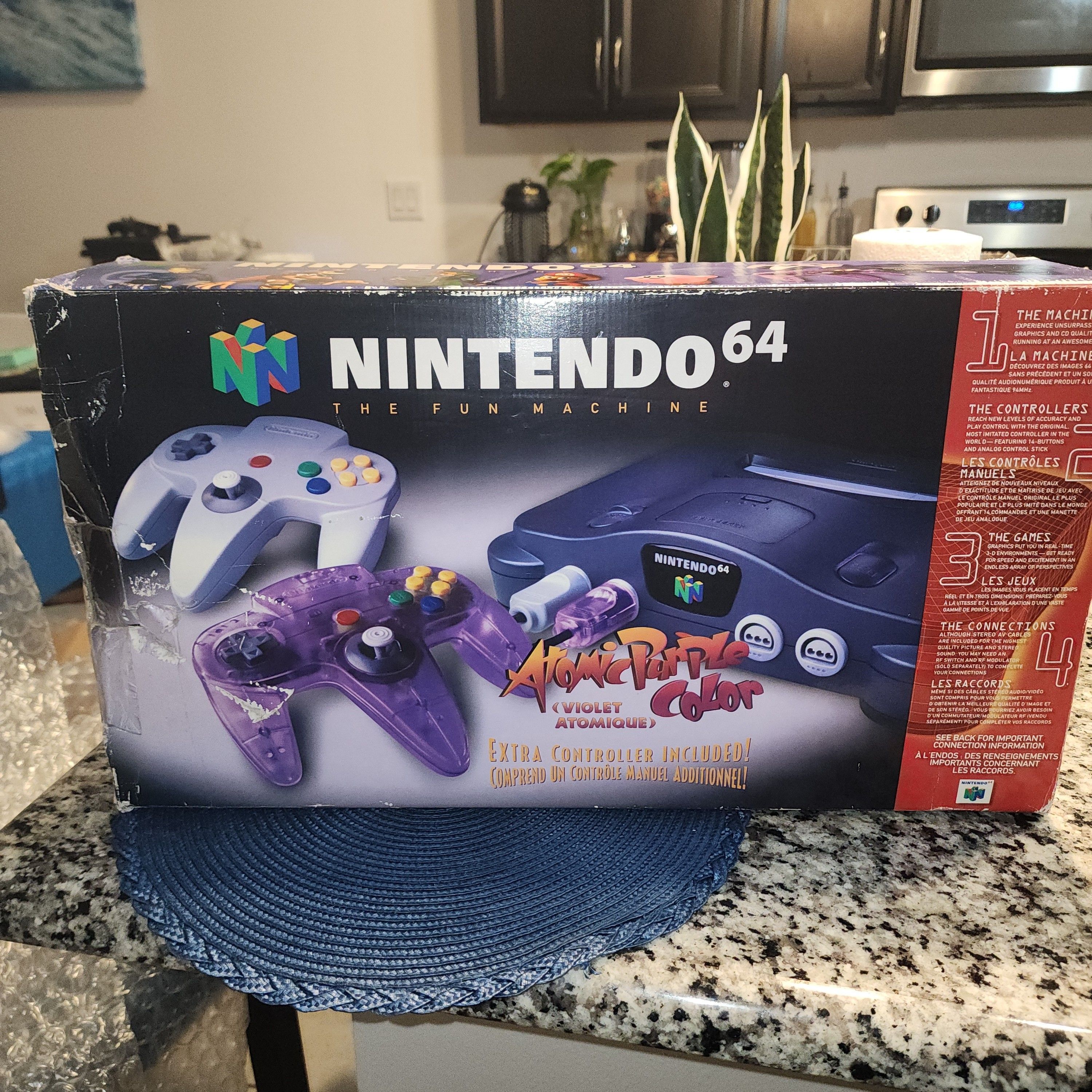 Nintendo 64 Atomic deals Bundle in Purple