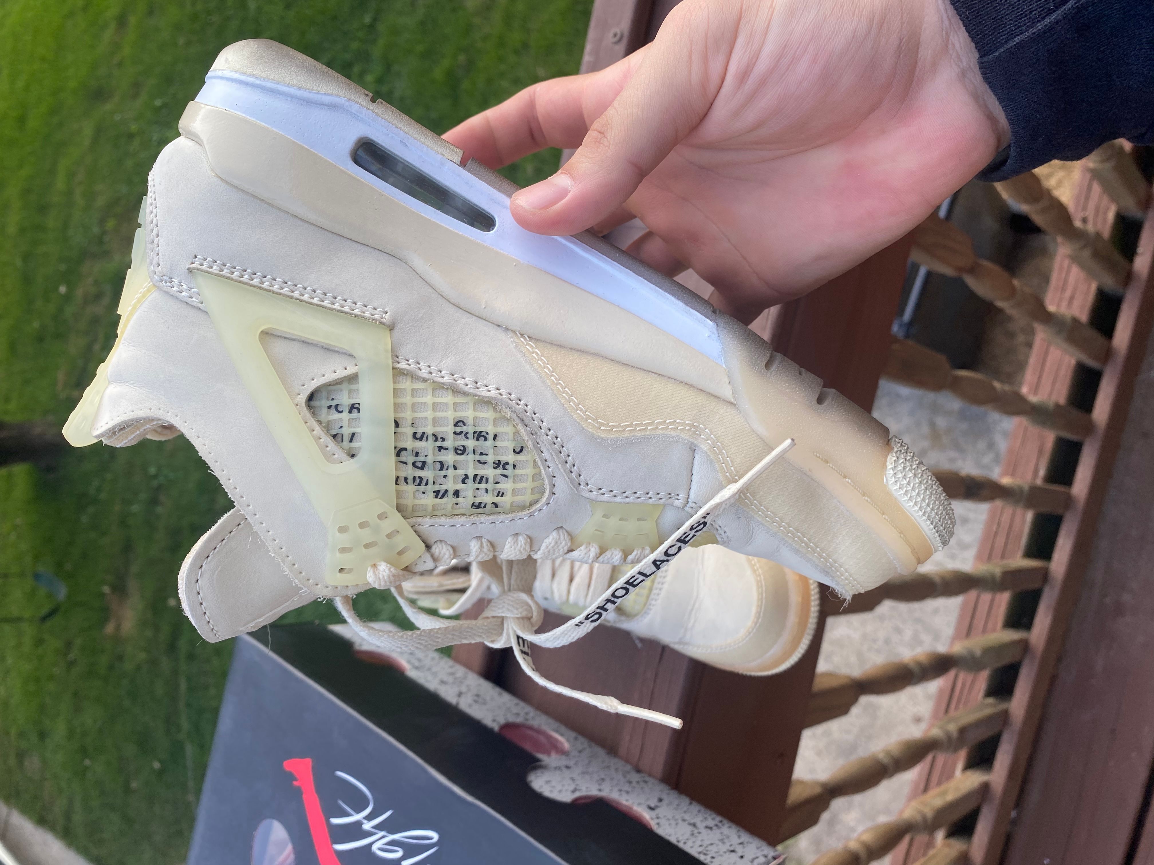 Jordan 4 Off white sz 7.5w / 6 men's · Whatnot: Buy, Sell Jordan 4 Off white sz 7.5w / 6 men's · Whatnot: Buy, Sell