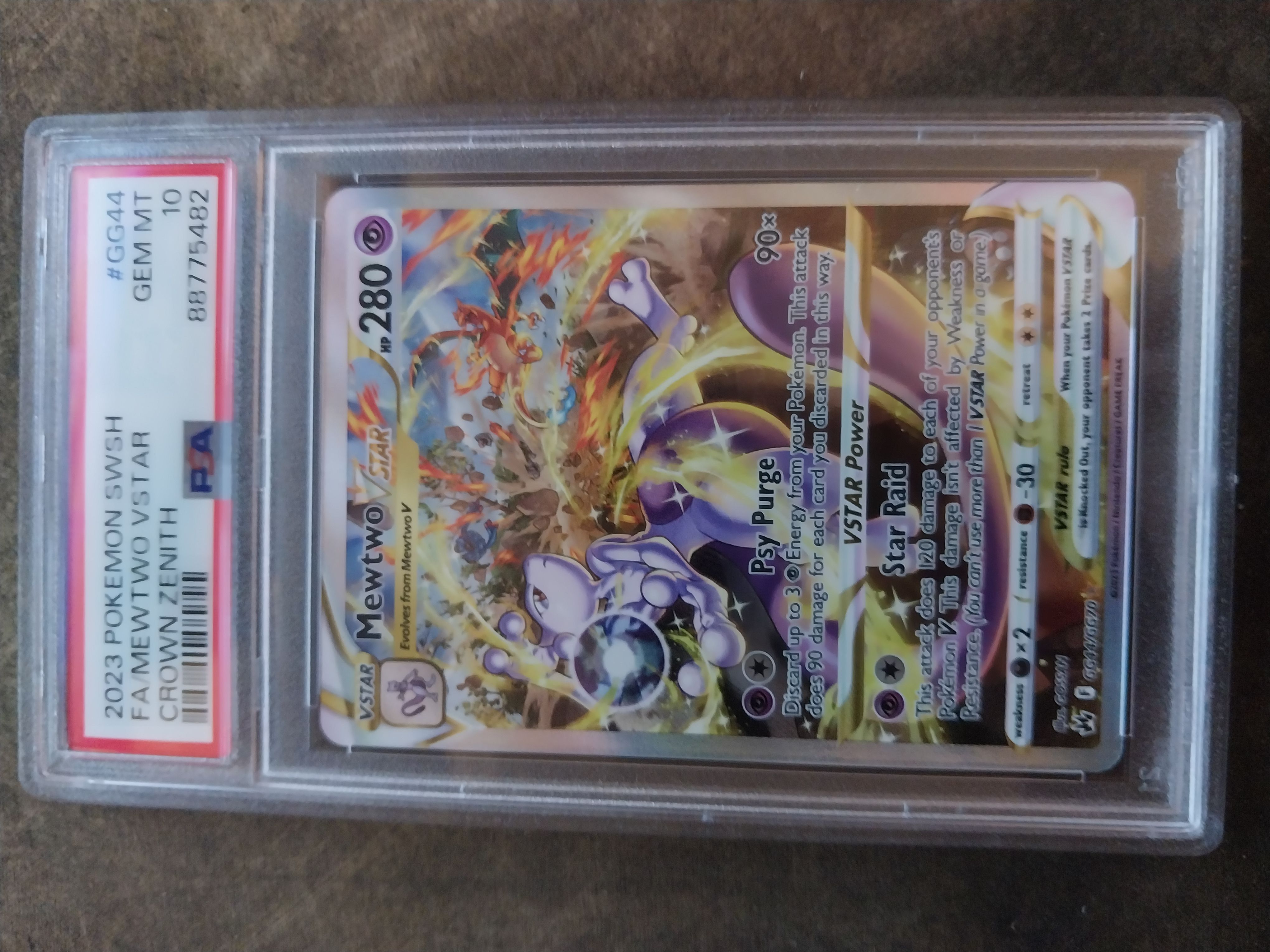 Mewtwo Holo foil POKEMON store VSTAR CROWN ZENITH