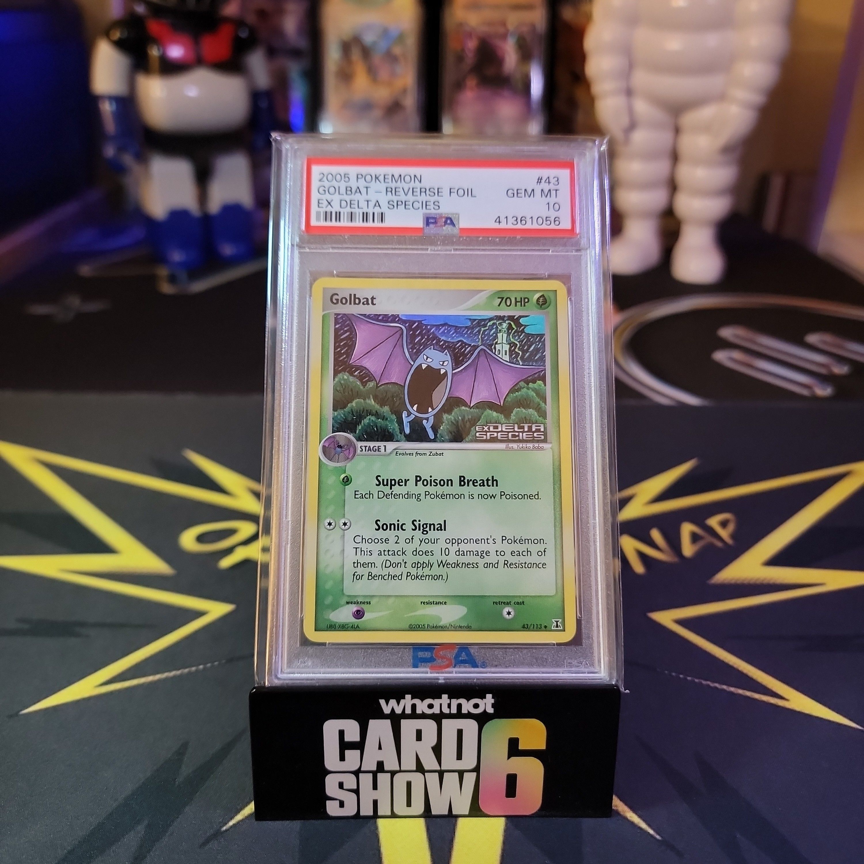 2005 Pokemon Ex Delta Species Golbat-Rev.Foil Delta Species